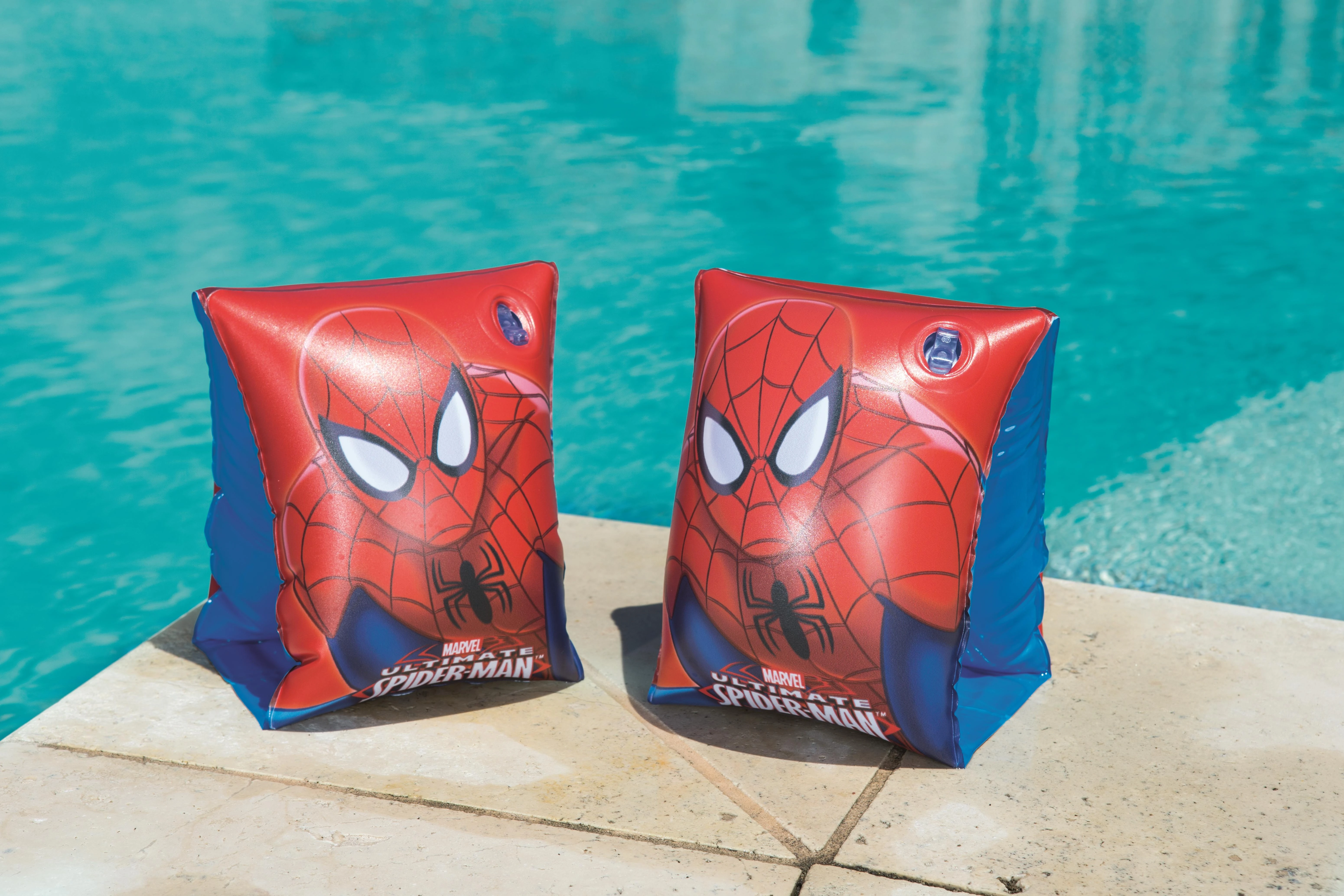 BESTWAY plaukimo rankovės Spiderman 23x15cm, 98001