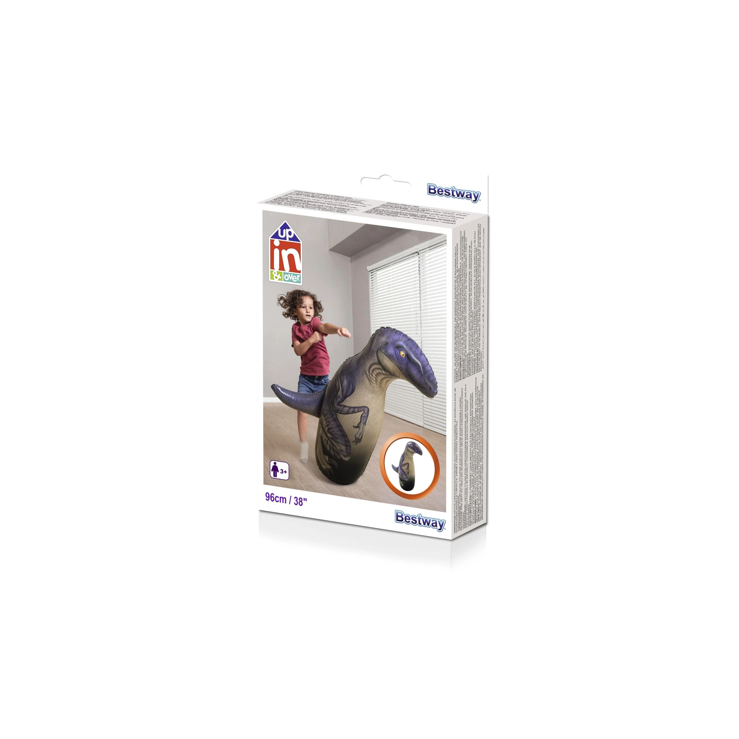 BESTWAY linguokliai Dinosaur, assort., 52287