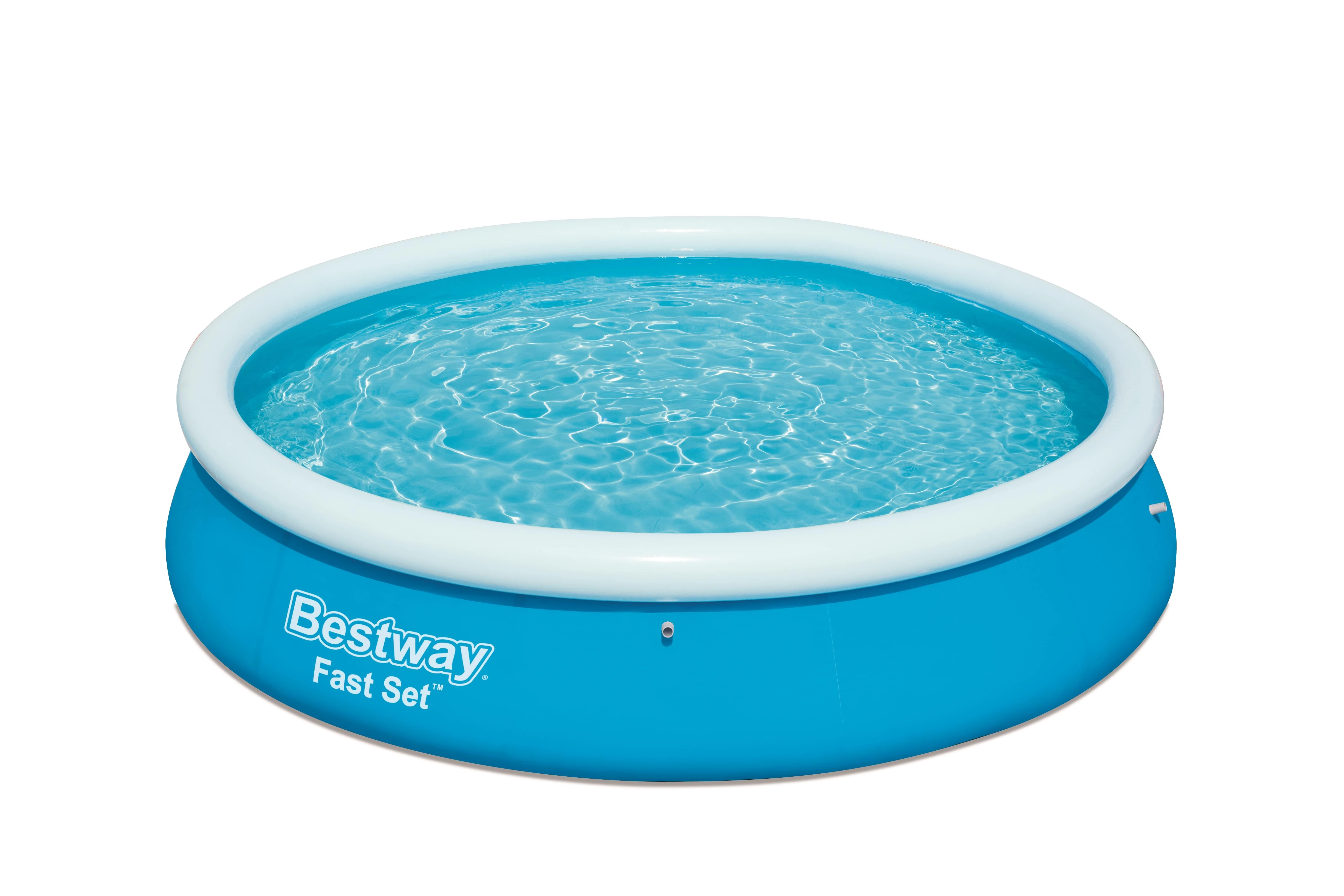 Bestway Fast Set 57273 antžeminis baseinas Pripučiamas baseinas Apskritas 5377 L Mėlyna
