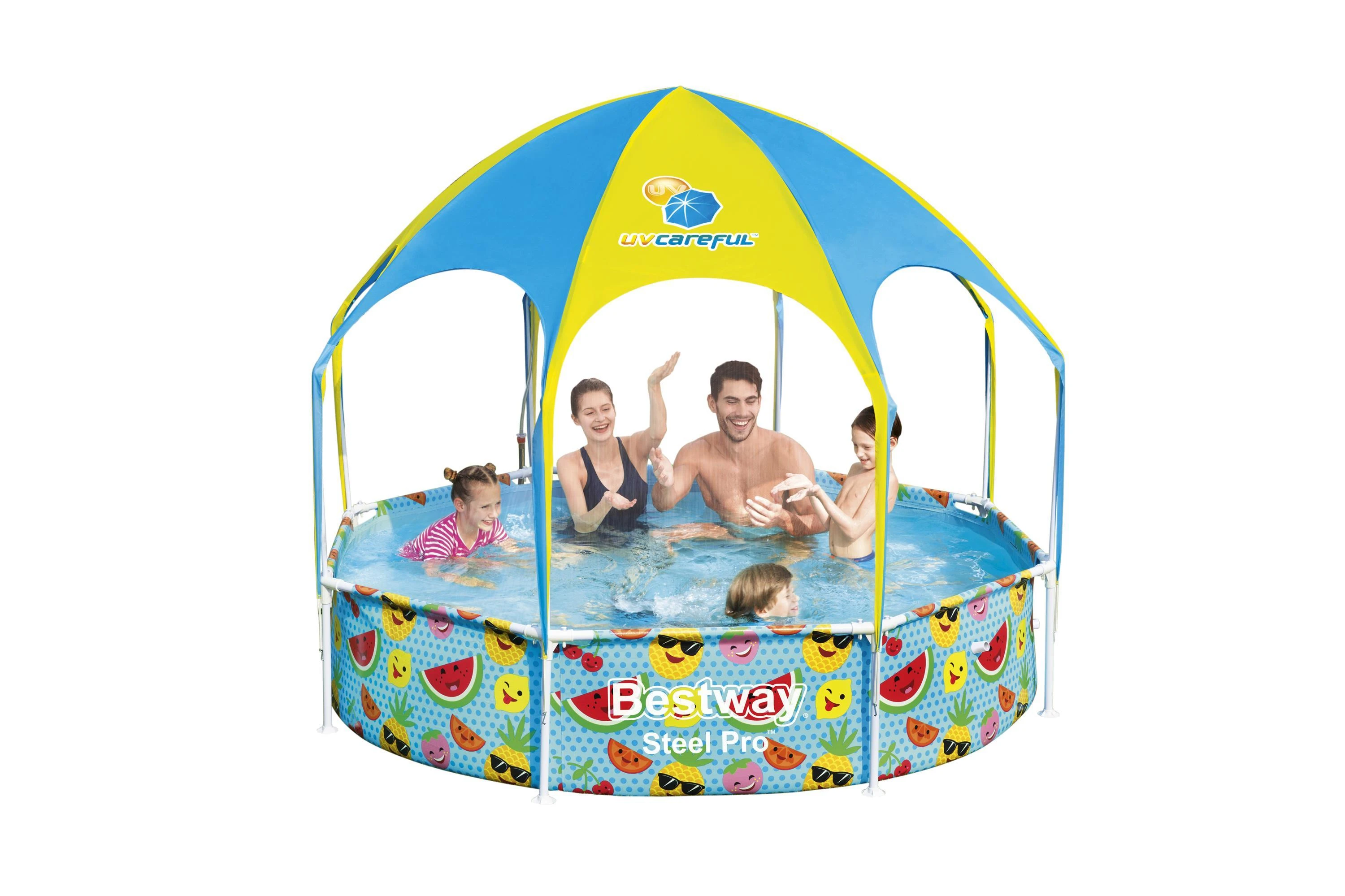 BESTWAY baseinas Pavėsyje purslų 2,44m x 51cm, 56432