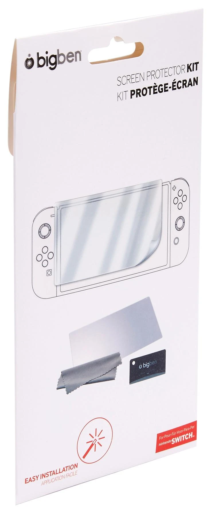 Big Ben Bigben Interactive SWITCHPROTECTKIT ekrano apsauga Skaidri ekrano apsauga Žaidimų konsolė Nintendo 1 vnt