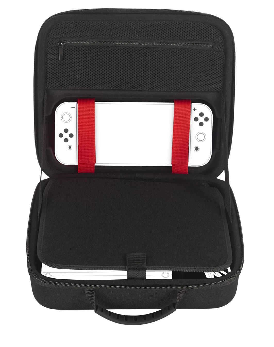Big Ben Bigben Interactive SWITCHSTORAGECASE nešiojamojo žaidimų kompiuterio dėklas Kietas dėklas Nintendo Juoda