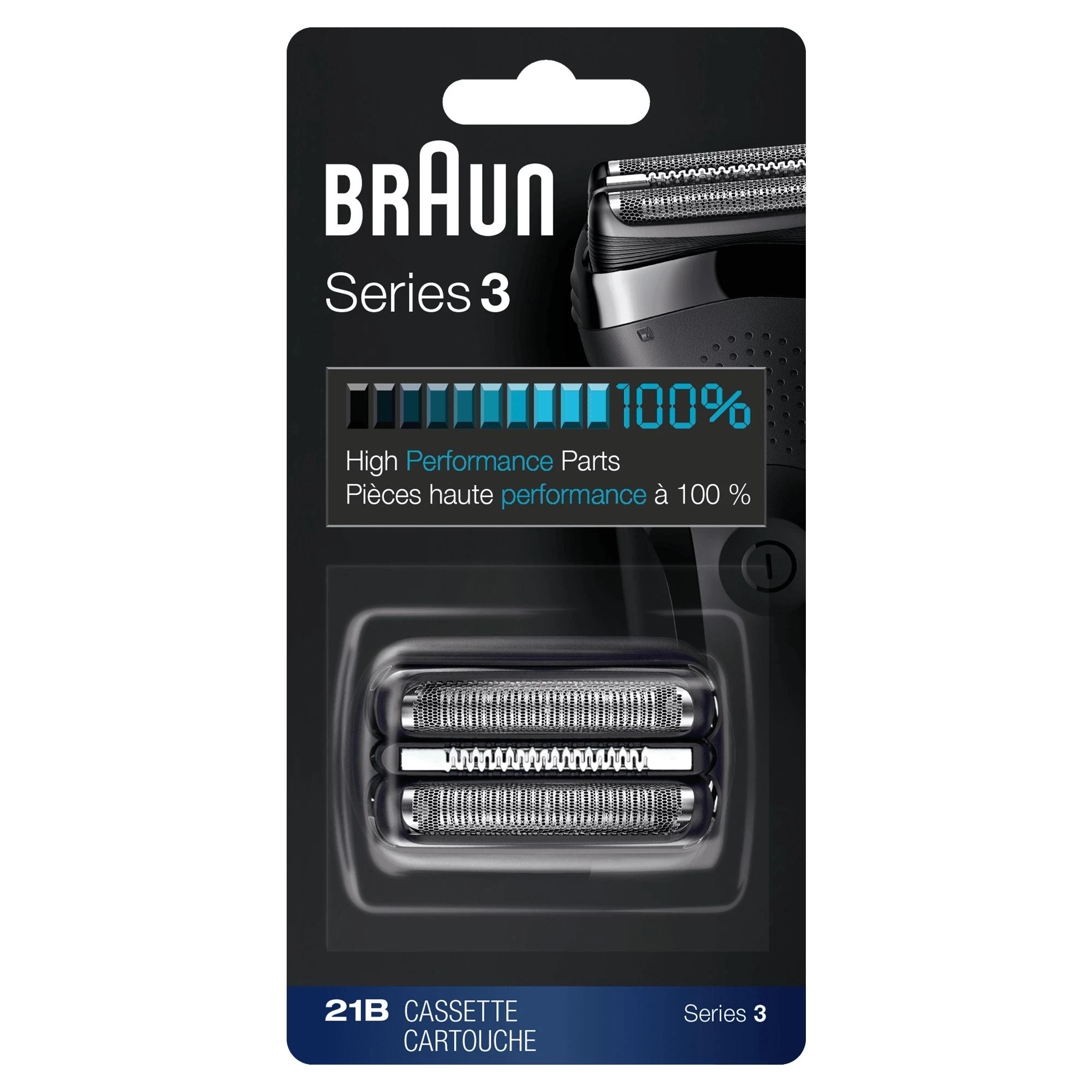 BRAUN 21B 3 serijos skutimo galvutė