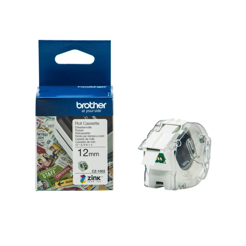 BROTHER CZ1001 spalvota popierinė juosta, 9 mm