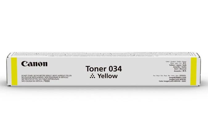 Canon 034 (9451B001), geltona kasetė