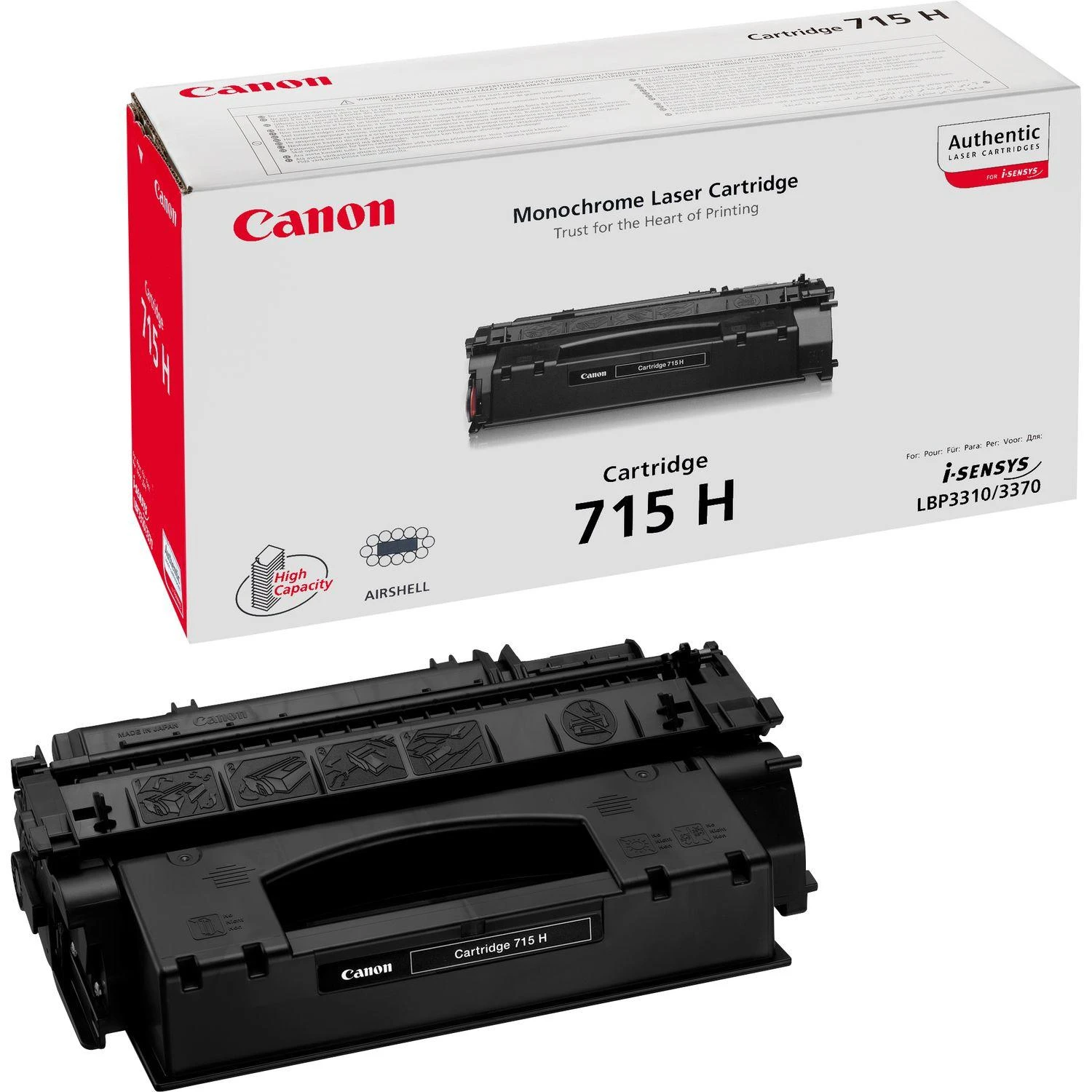 Canon 715H Originalus Juoda