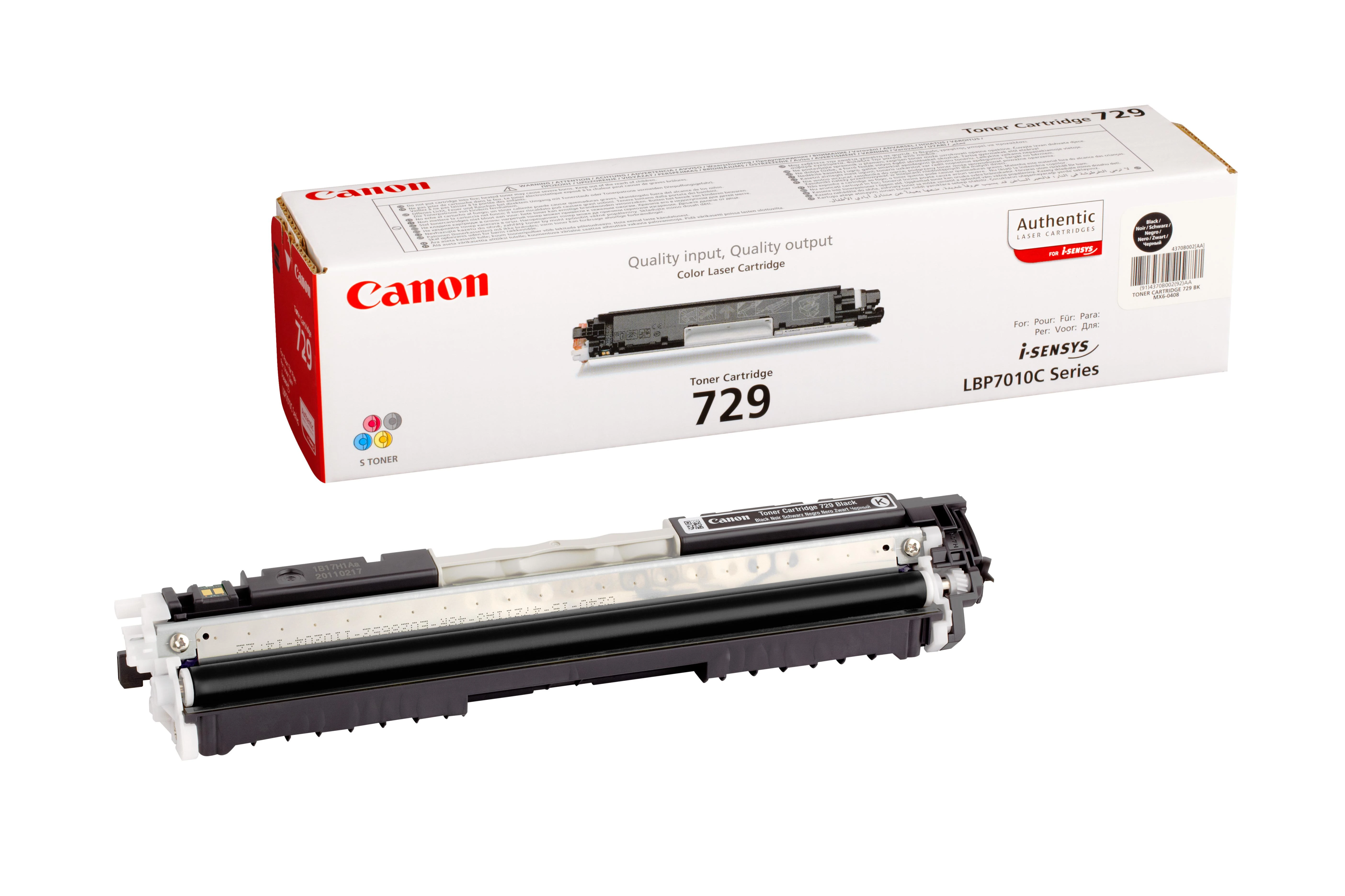 Canon cartridge 729, juodas