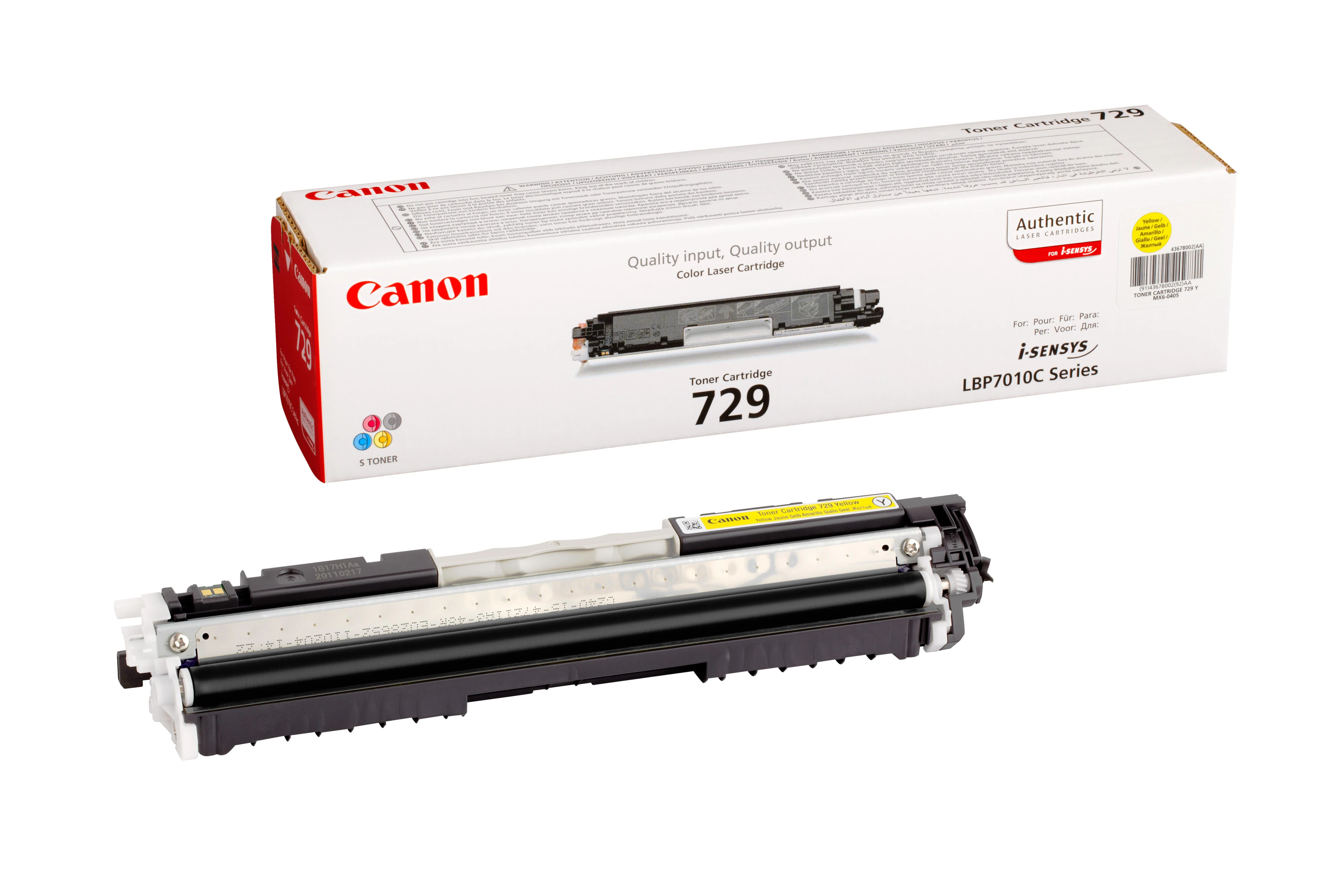 Toneris Canon CRG729Y (Geltona)