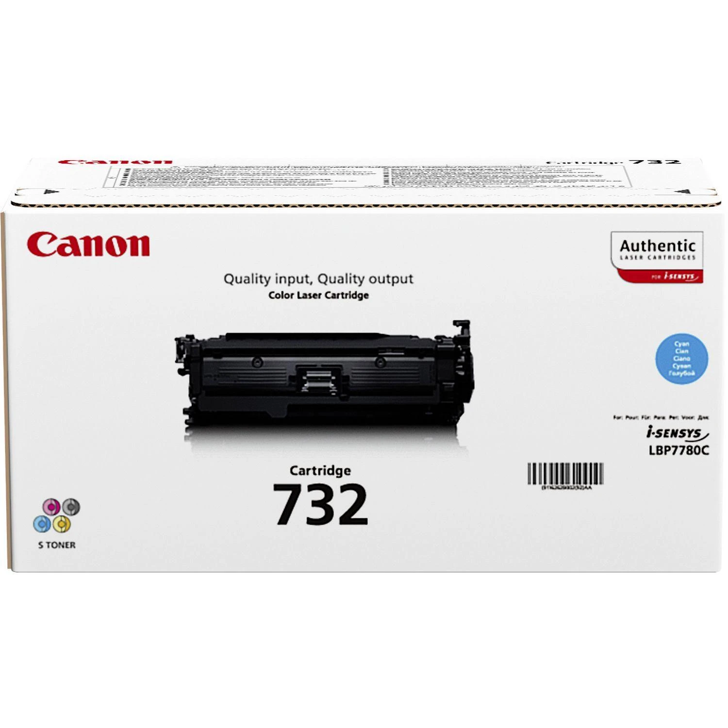 „Canon 732 C“ toneris | „SENSY LBP7780Cx“