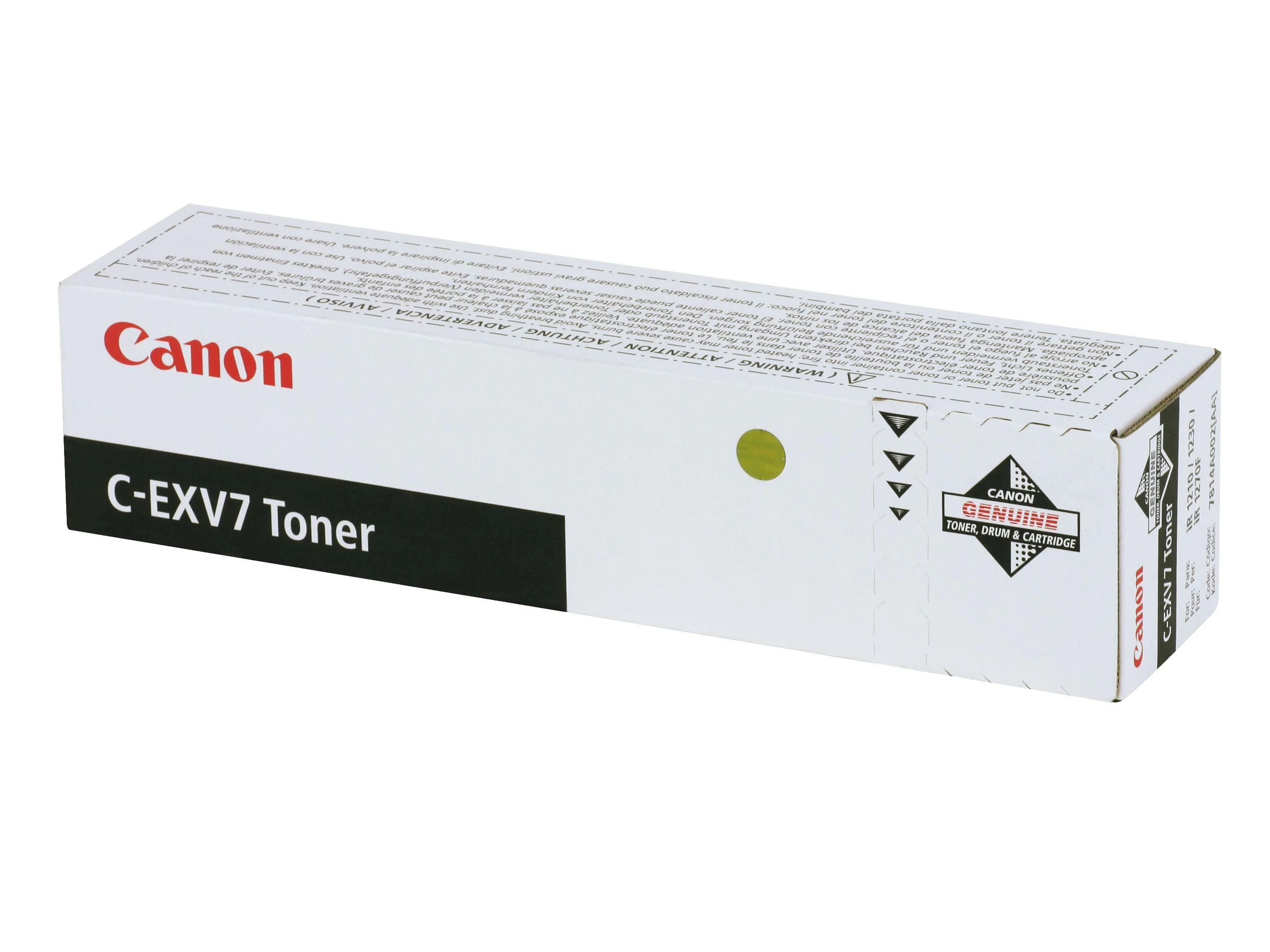 Canon C-EXV 7 (7814A002), juoda kasetė