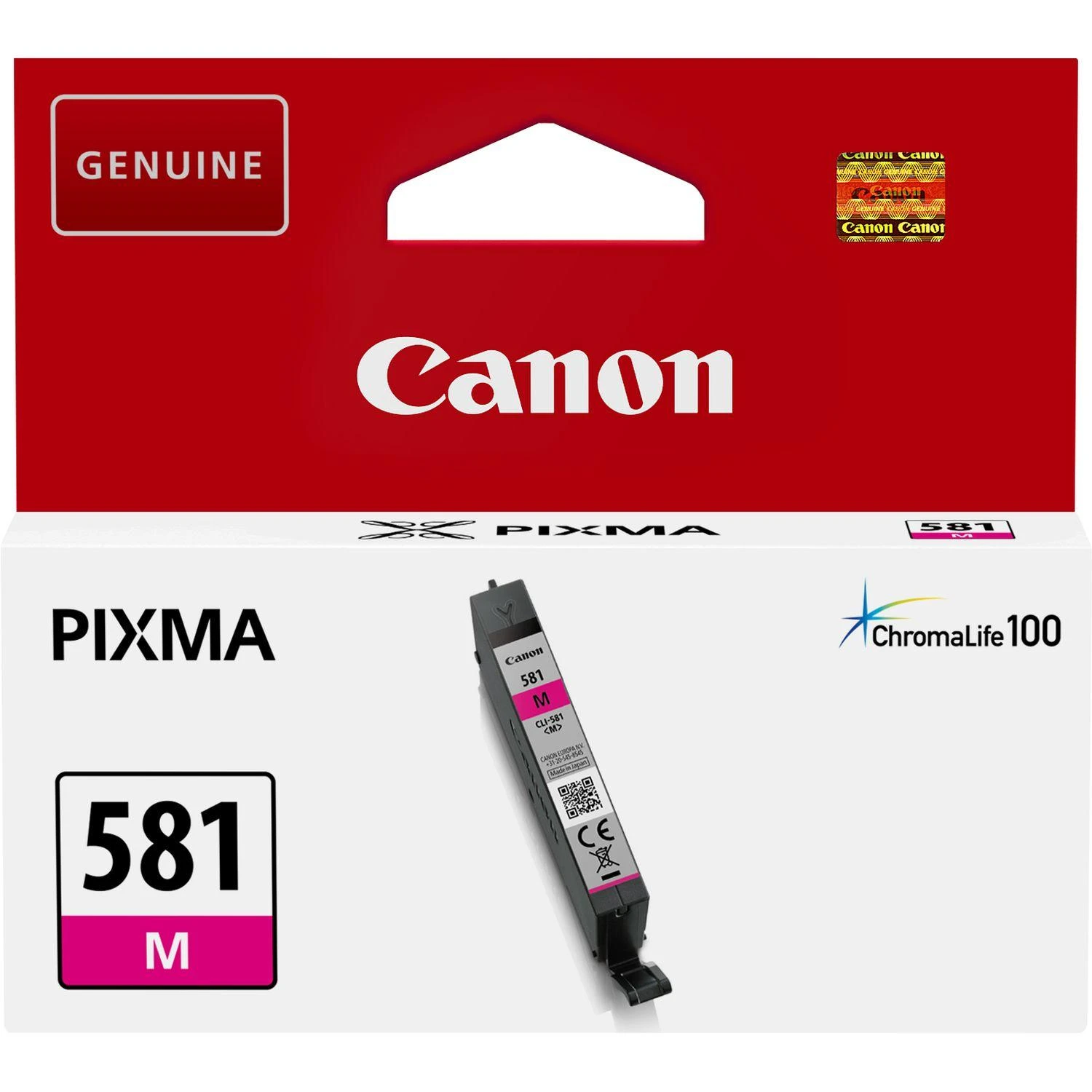 Canon CLI-581 (2104C001) Rašalinė kasetė, Purpurinė