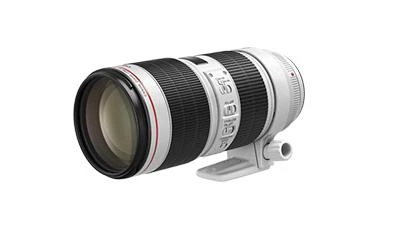Canon EF 70-200 mm F 2.8 L IS III USM MILC/SLR Teleobjektyvas Juoda, Balta