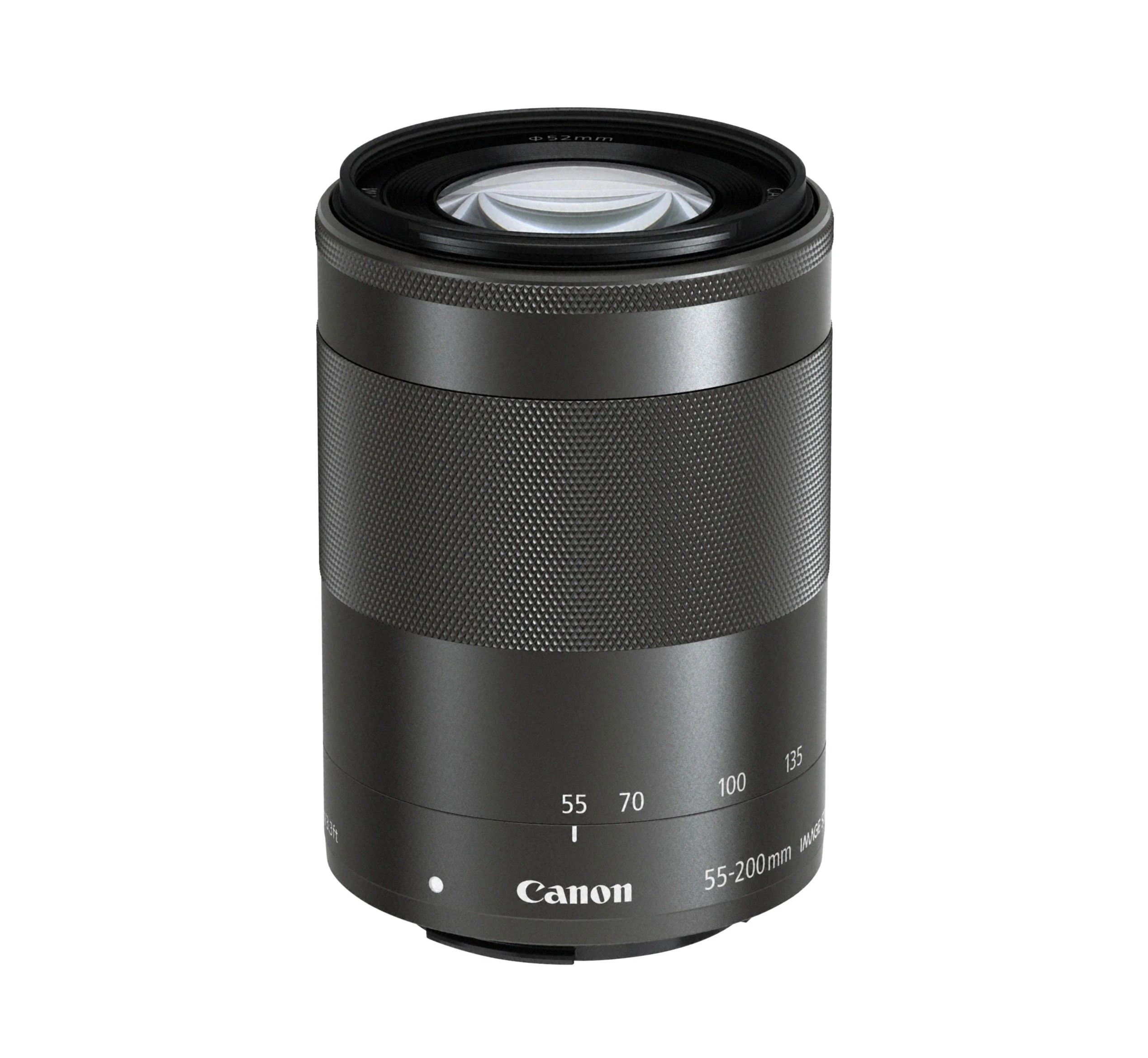Canon EF-M55-200ISSTM SLR Standartinio priartinimo objektyvas Juoda
