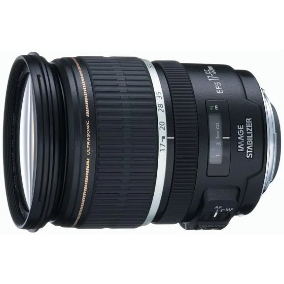 Canon EF-S17-55IS Standartinio priartinimo objektyvas Juoda