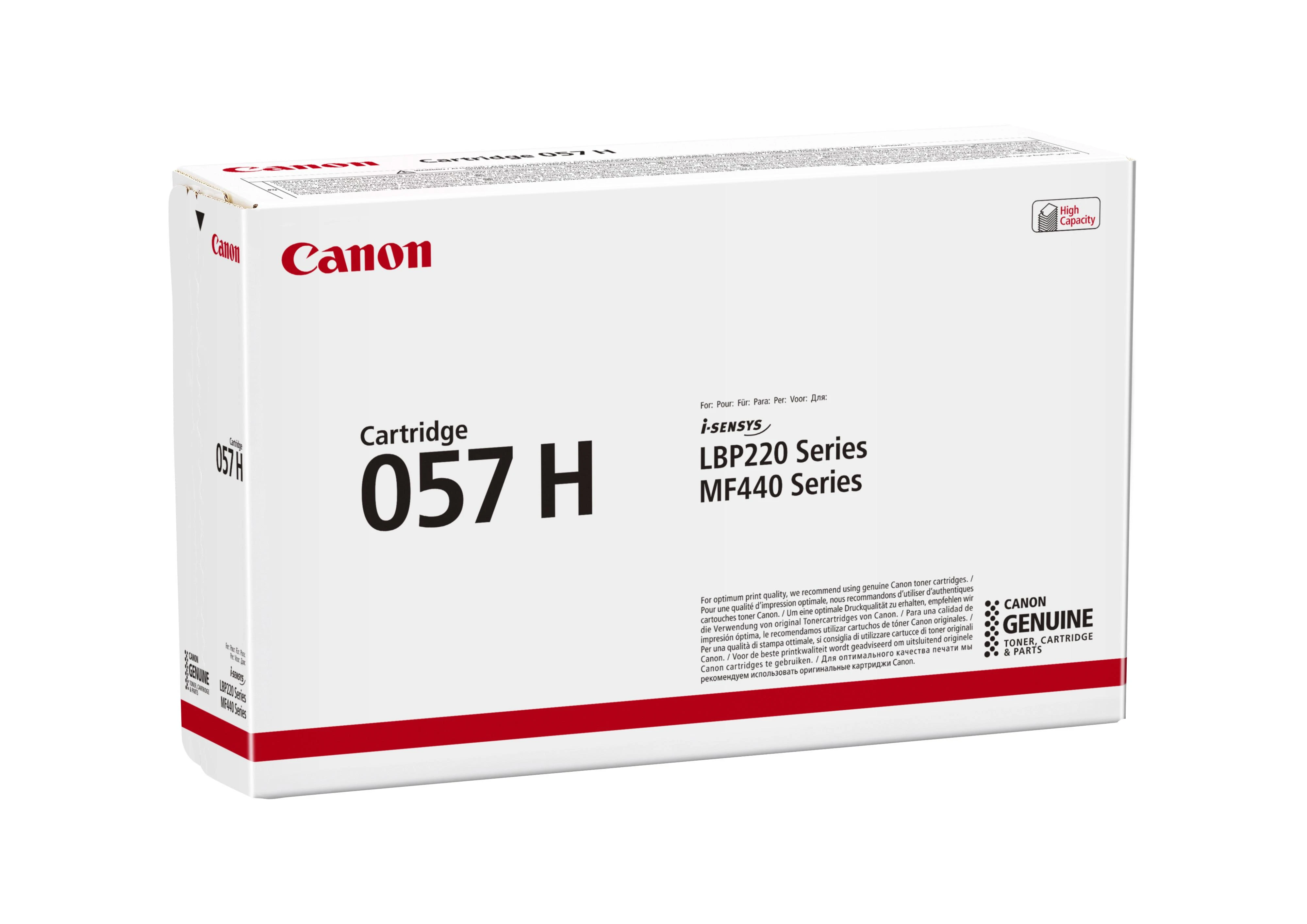 Canon CRG 057H (3010C002) Lazerinė kasetė, Juoda