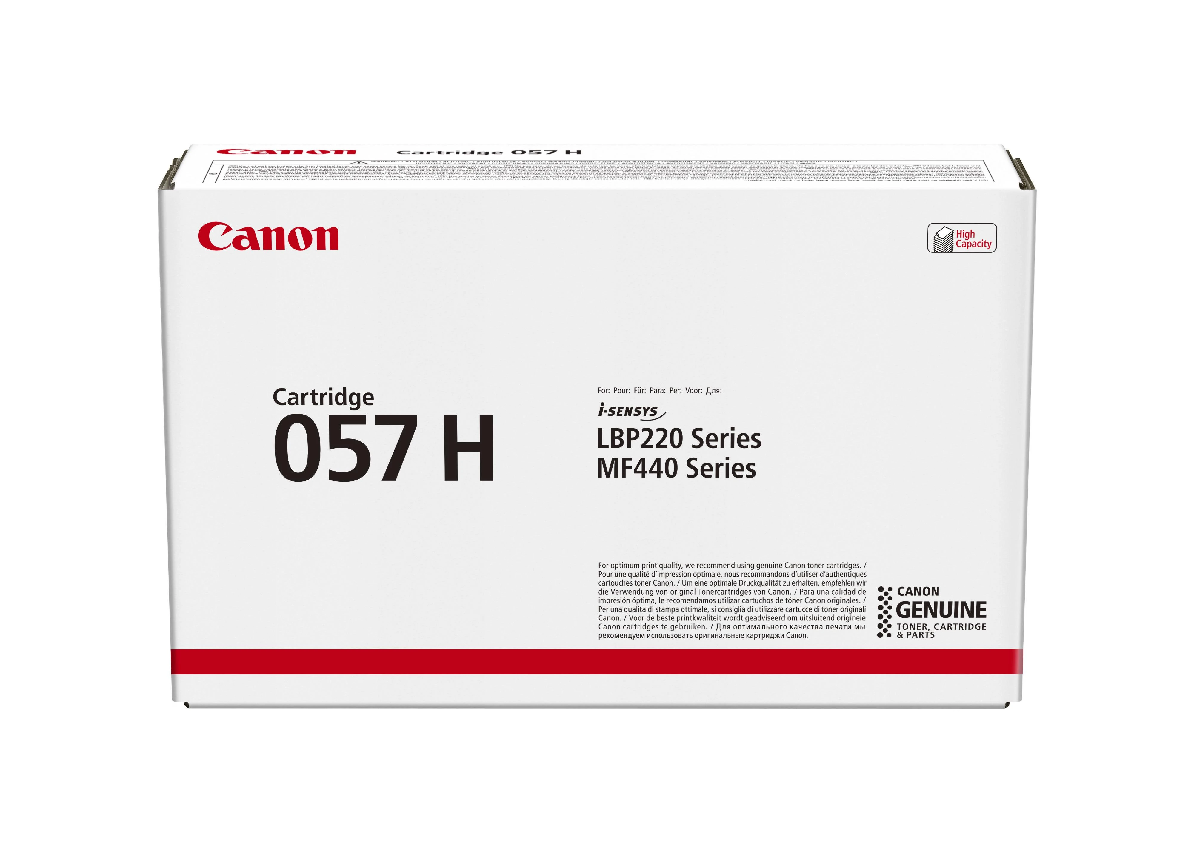Canon CRG 057H (3010C002) Lazerinė kasetė, Juoda