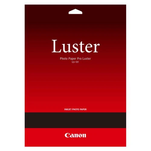 Canon LU-101 Pro Luster, A3, 20 shts fotopopierius Balta „Satin“
