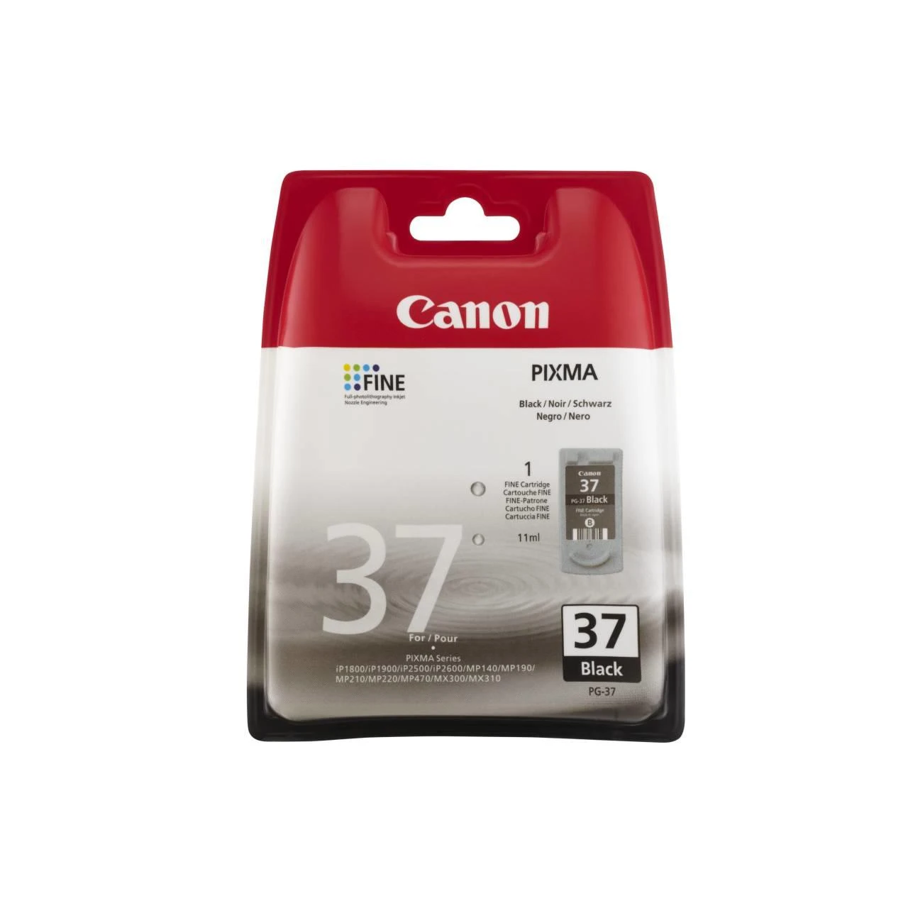 Canon PG-37 Originalus Juoda 1 vnt