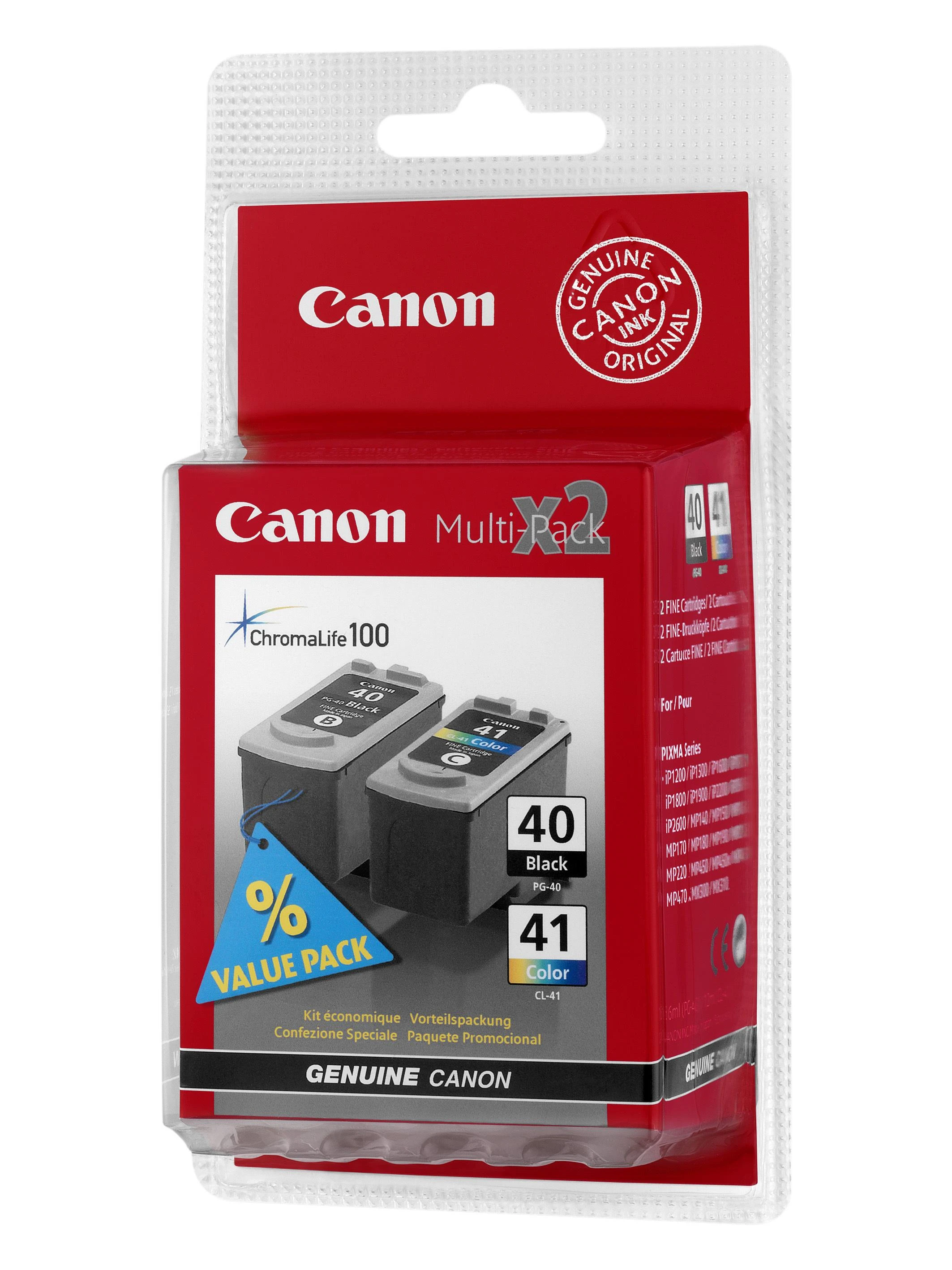 CANON PG-40/CL-41 Multi Pack (2 kasetės)