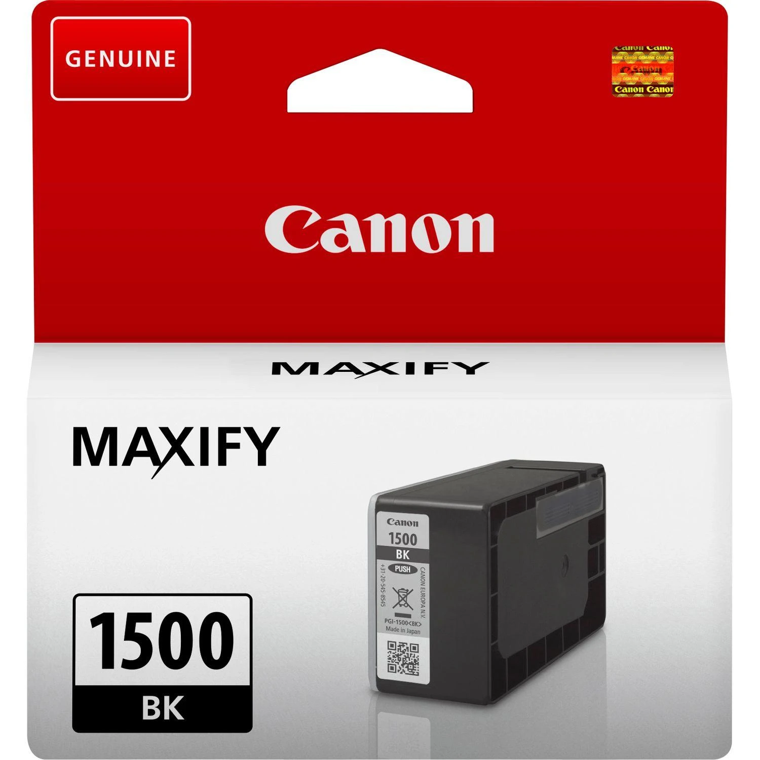 Canon PGI-1500BK Originalus Juoda