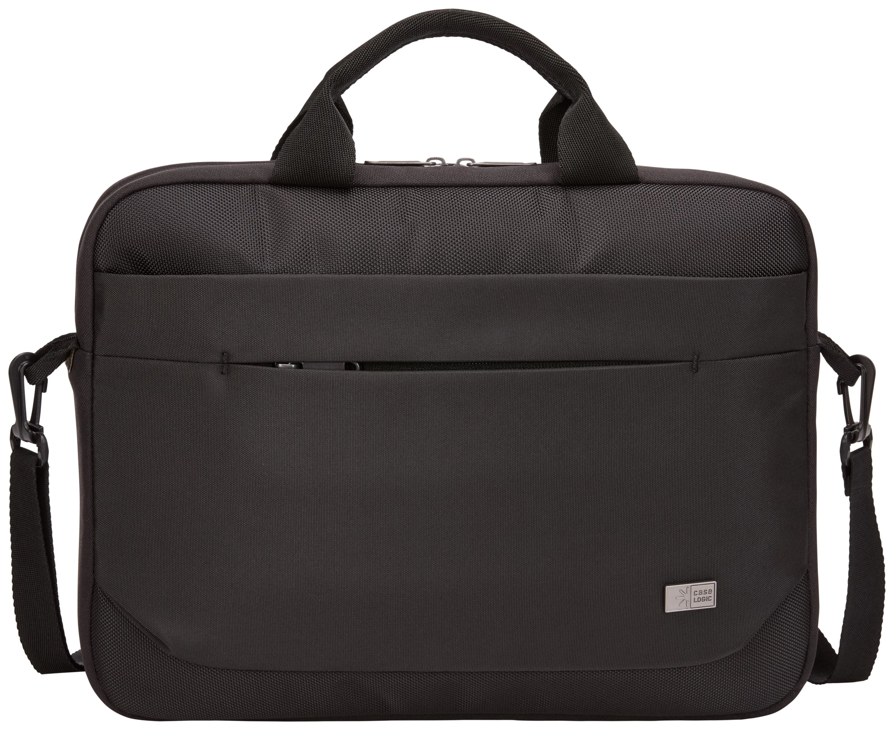 Case Logic | Advantage | Tinka iki 14" | Portfelis | Dirželis per petį | Juodas