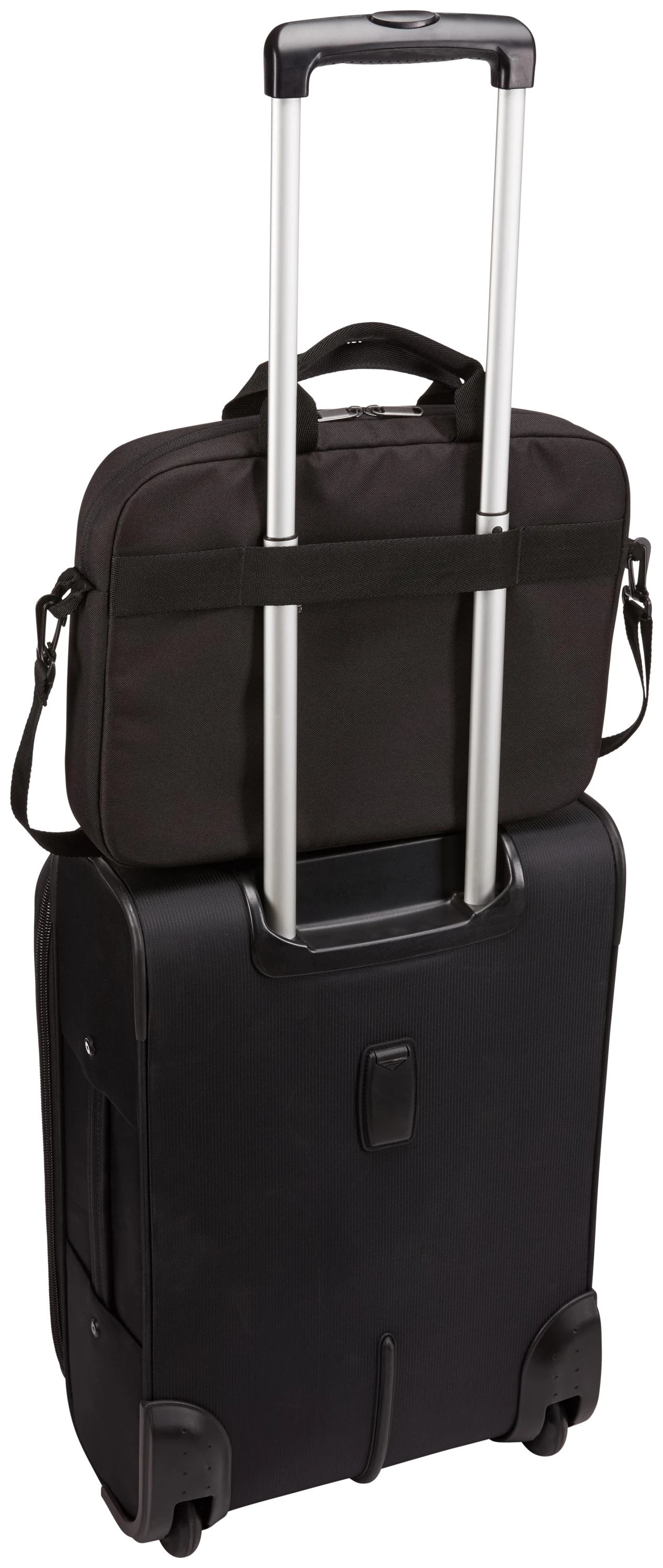 Case Logic | Advantage | Tinka iki 14" | Portfelis | Dirželis per petį | Juodas