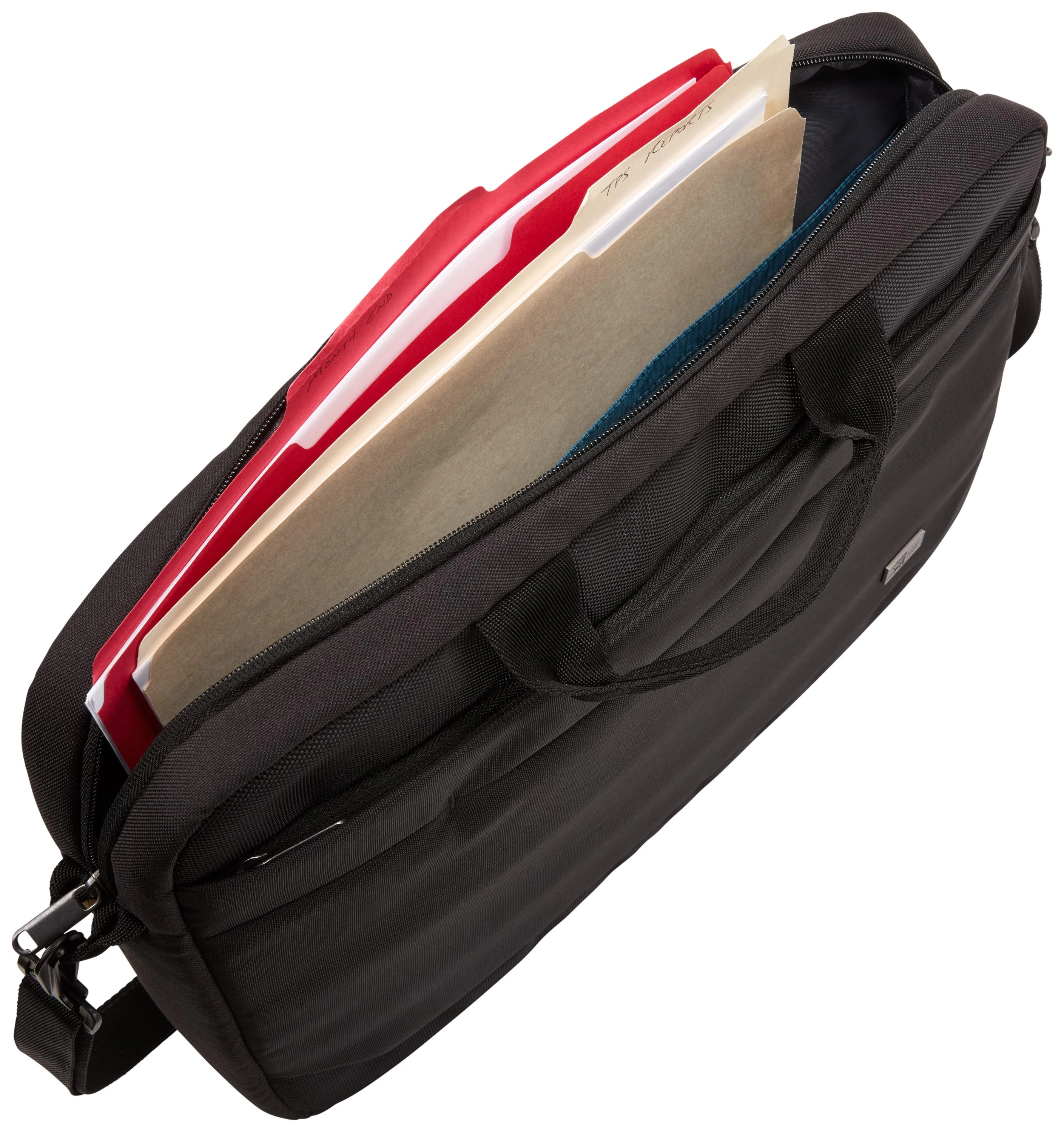 Case Logic | Advantage | Tinka iki 15.6" | Lagaminas - Portfelis | Dirželis per petį | Juodas
