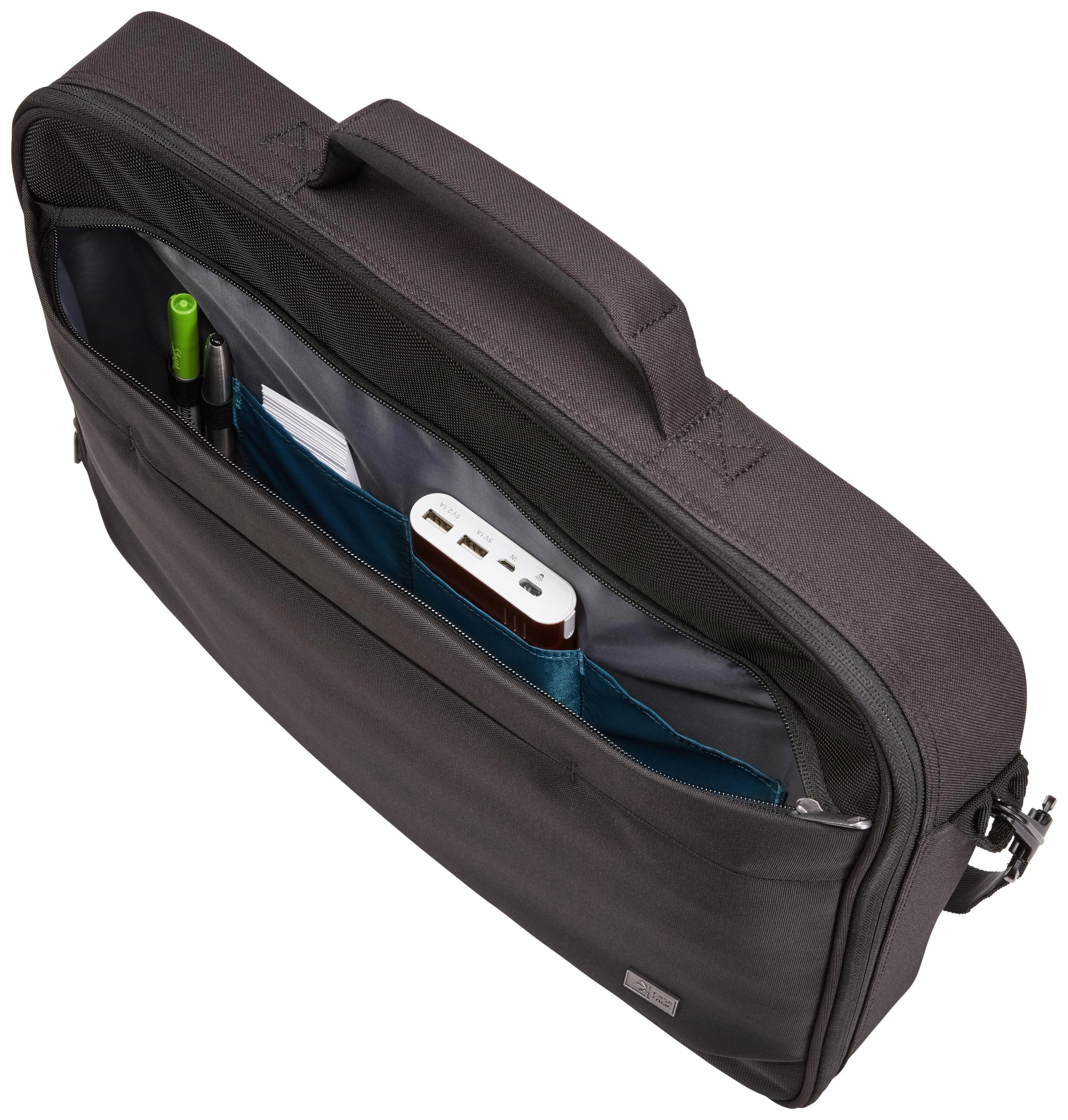 Case Logic Atvejo logika | Privalumas | Tinka iki 17,3 " | Messenger - Portfelis | Juodas | Pečių dirželis