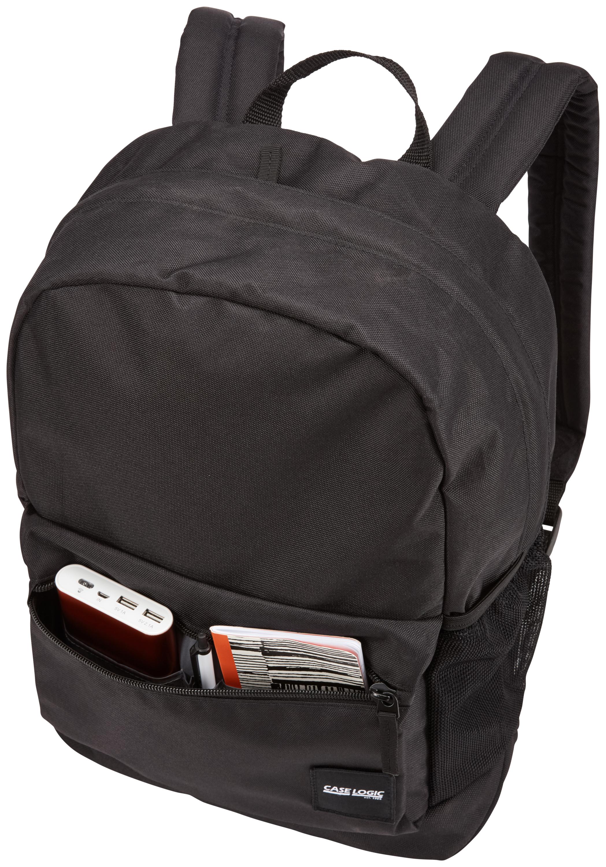 Case Logic Start CCAM-1116 Tinka iki 15,6 colio dydžio, Juodas, 24 l, petnešėlė, kuprinė
