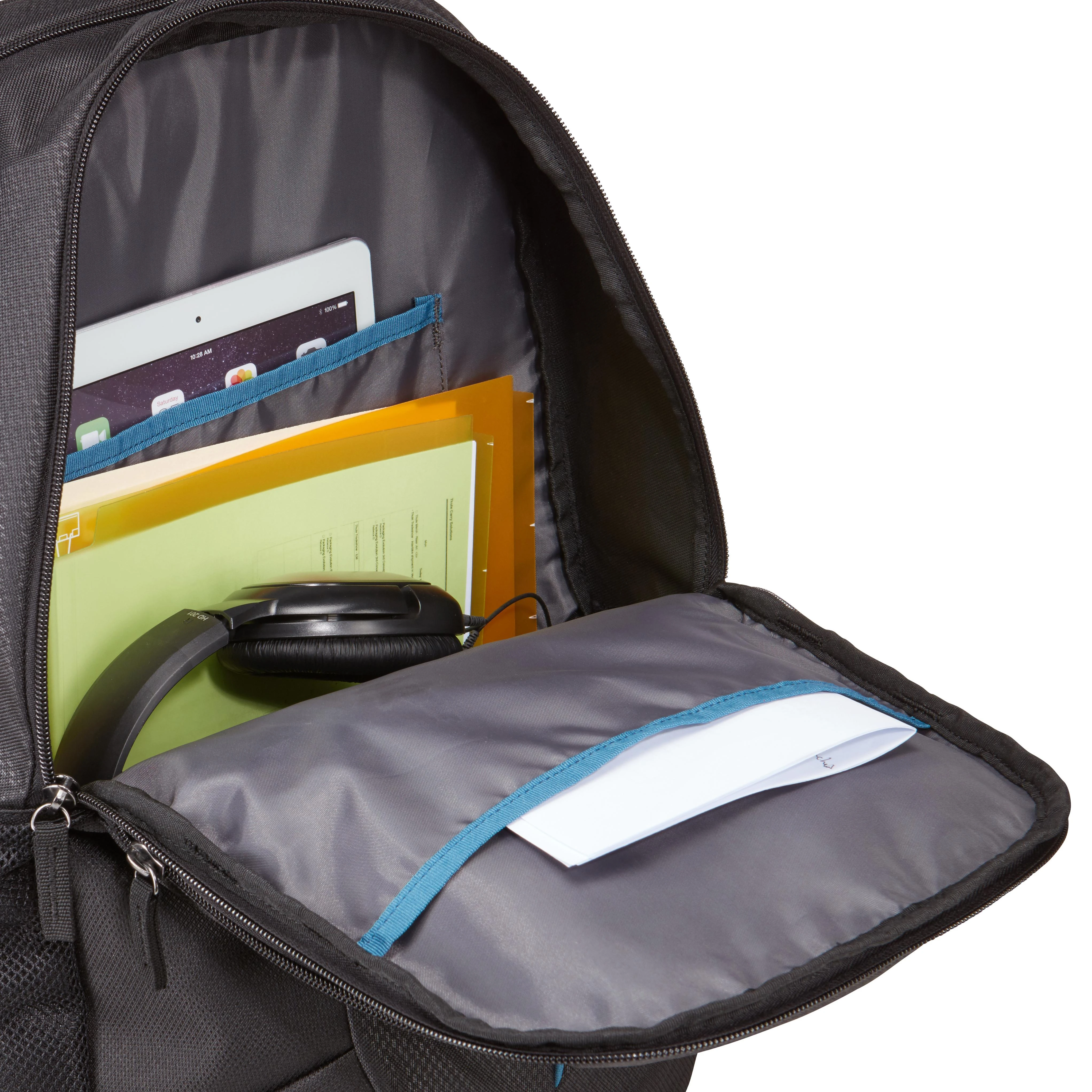 Case Logic PREV217BLK/MID Tinka iki 17.3 ", Juodas, Backpack