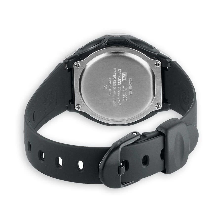 Casio LW-200-1AVEF rankinis laikrodis Elektroninis Lizdinė Juoda, Sidabras