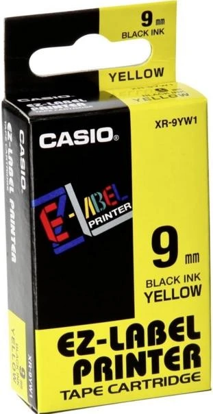 Casio XR9YW etikečių juostelė