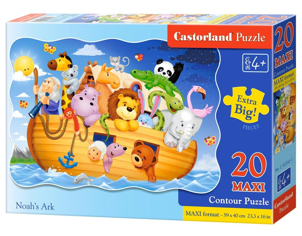 Castorland Dėlionė 20 vnt. - Nojaus arka