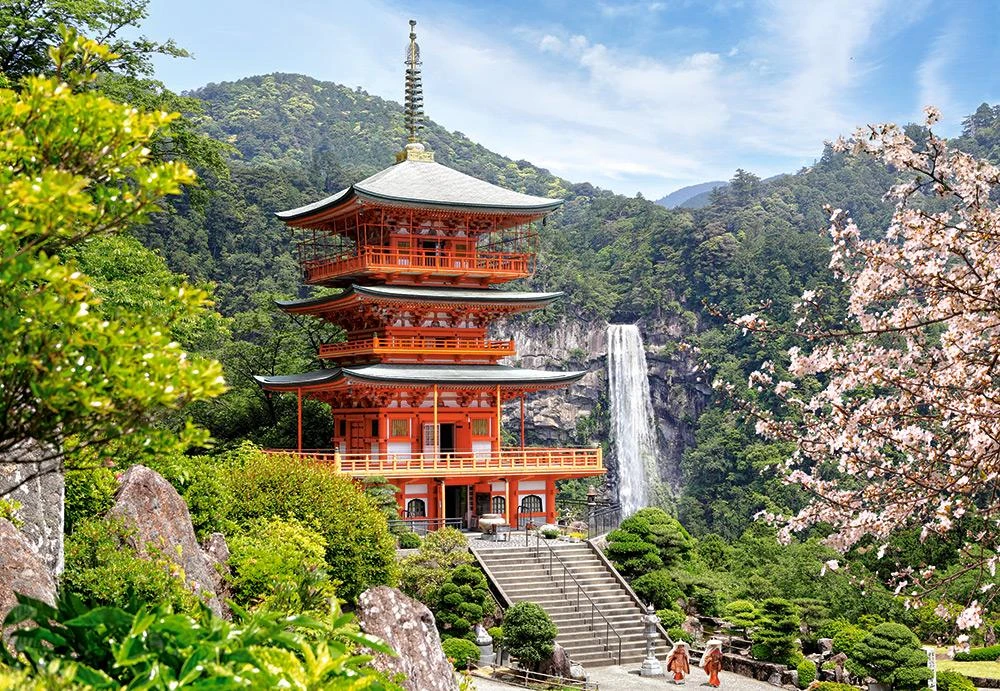 Castorland Dėlionė 1000 vnt. - Seiganto-ji šventykla, Japonija