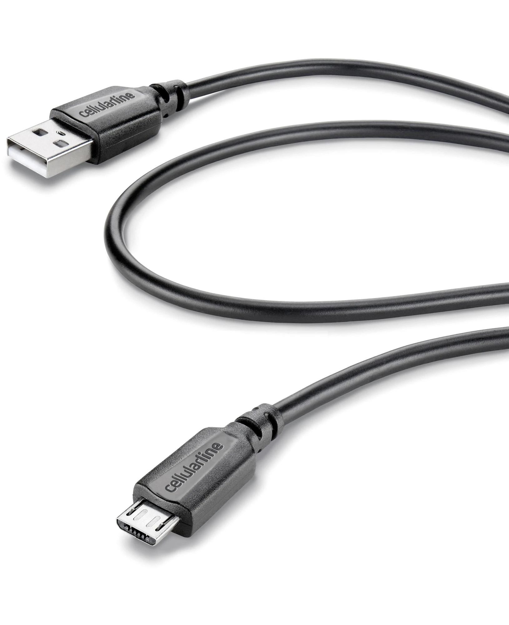 Vivanco Cellular Line Micro USB laidas Cellular juodas