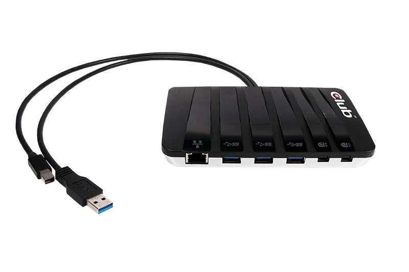 Club 3D CLUB3D SenseVision USB 3.0 + Dual Mini DisplayPort™ MST prijungimo stotis