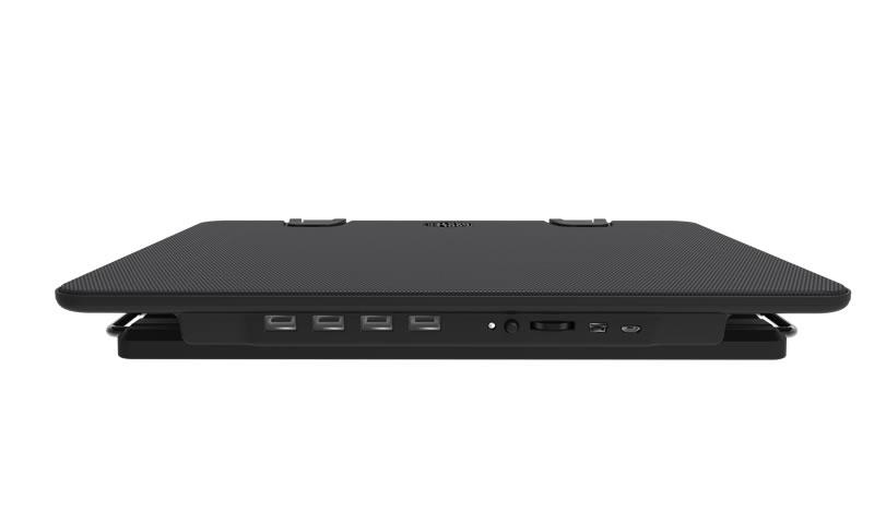 Aušinimo stovas po nešiojamuoju kompiuteriu Cooler Master Ergostand IV R9-NBS-E42K-GP (15,6 colio, 17,x colio, 1 ventiliatorius, taip)