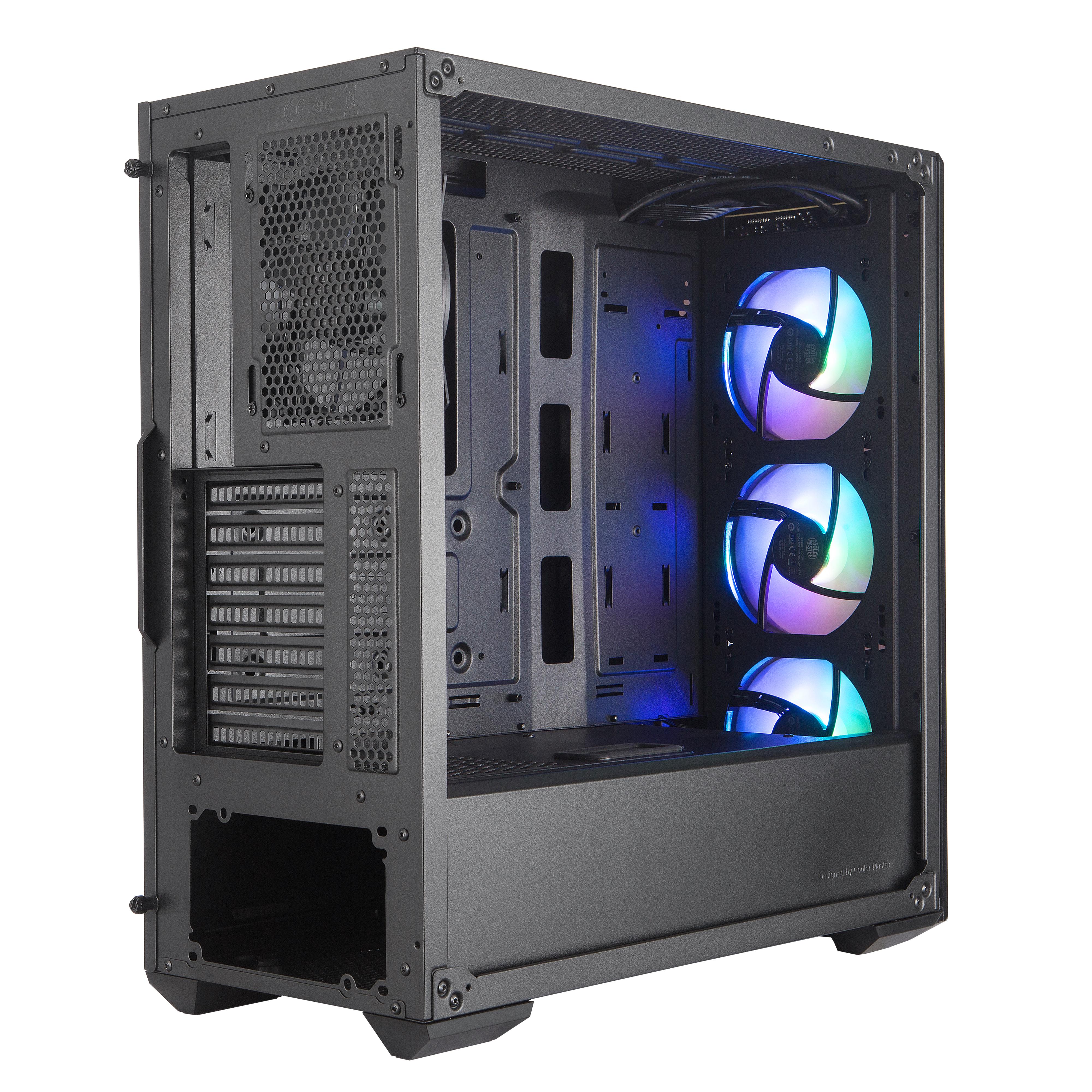 Cooler Master MasterBox MB520 ARGB „Midi Tower“ Juoda