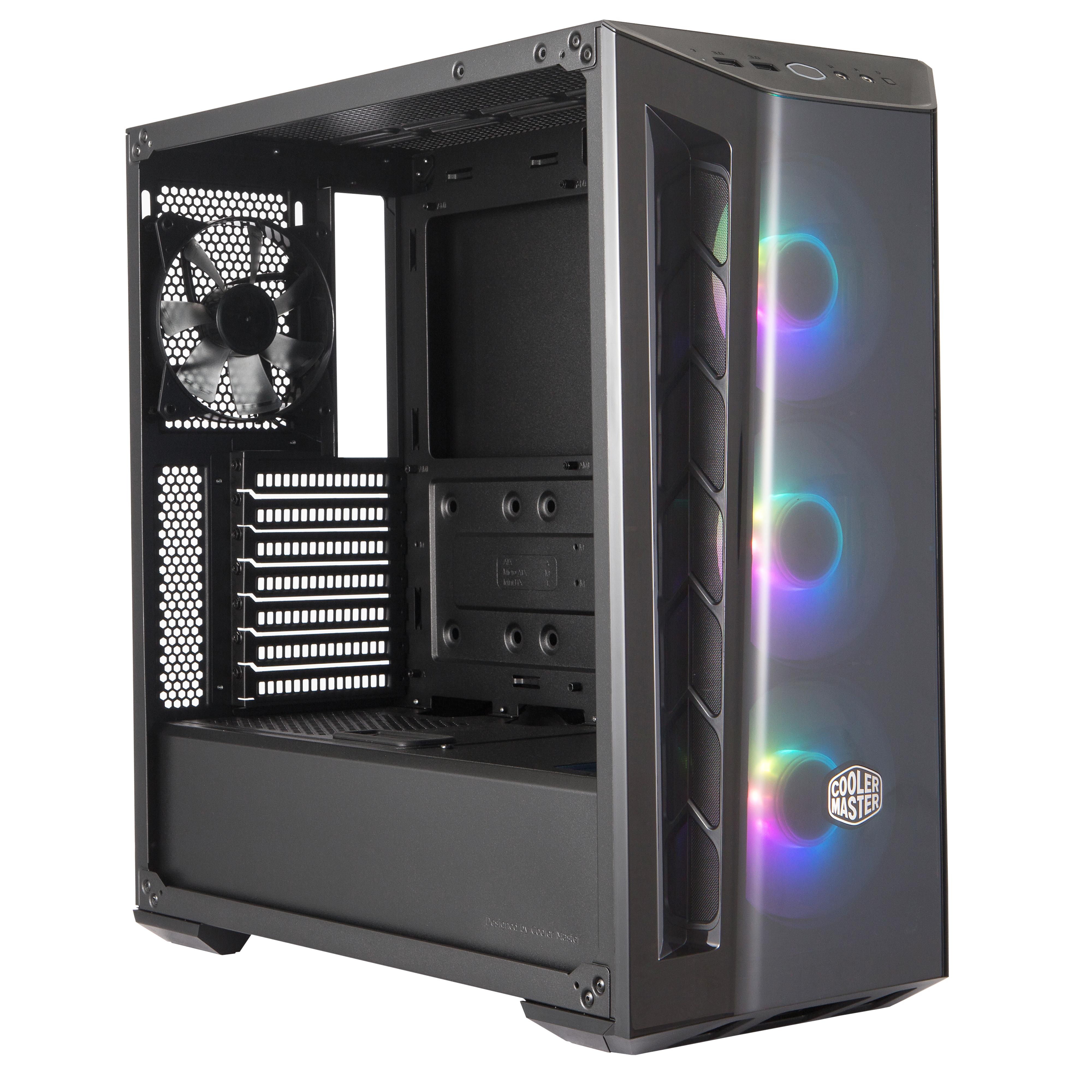 Cooler Master MasterBox MB520 ARGB „Midi Tower“ Juoda