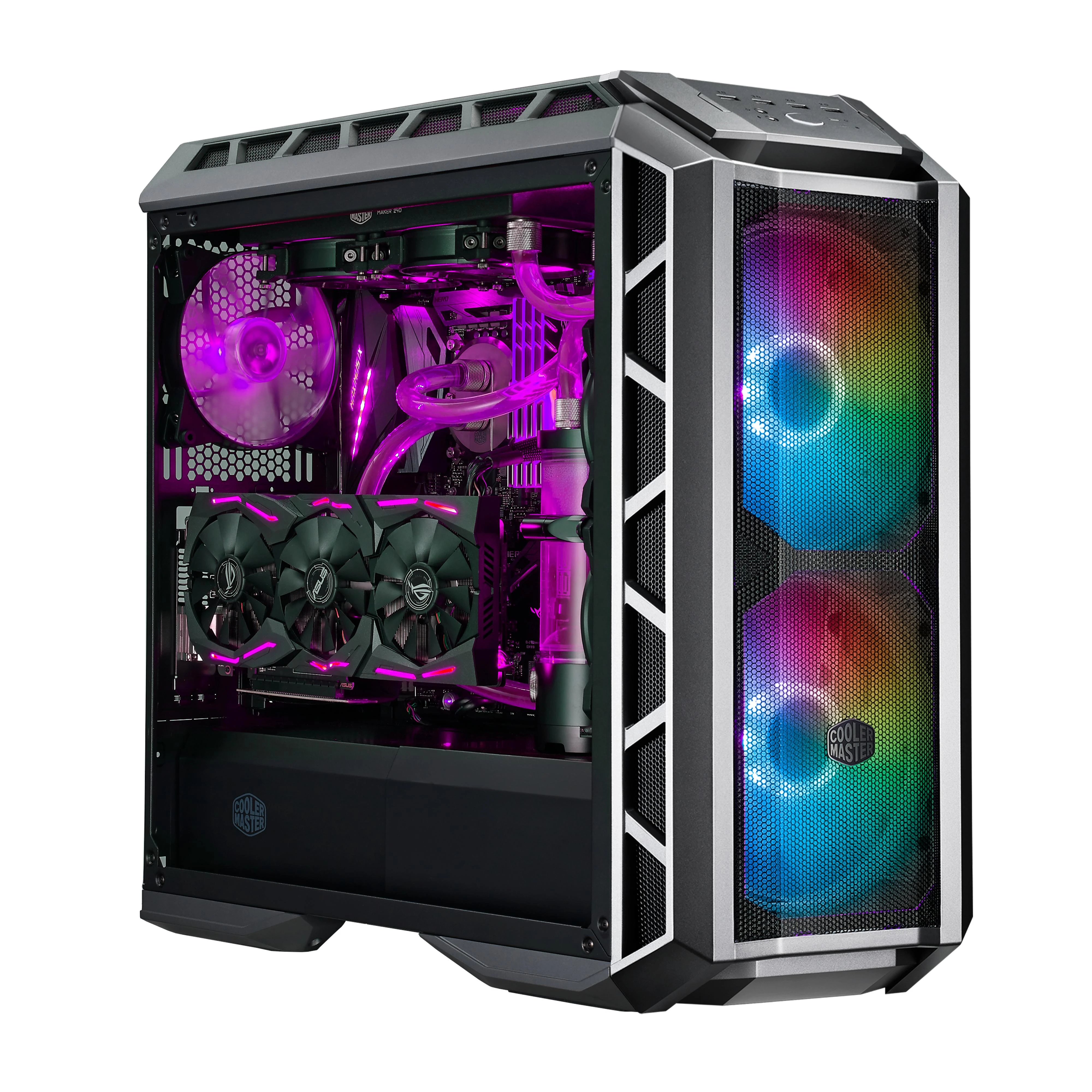 Cooler Master MasterCase H500P tinklelis ARGB „Midi Tower“ Pilka
