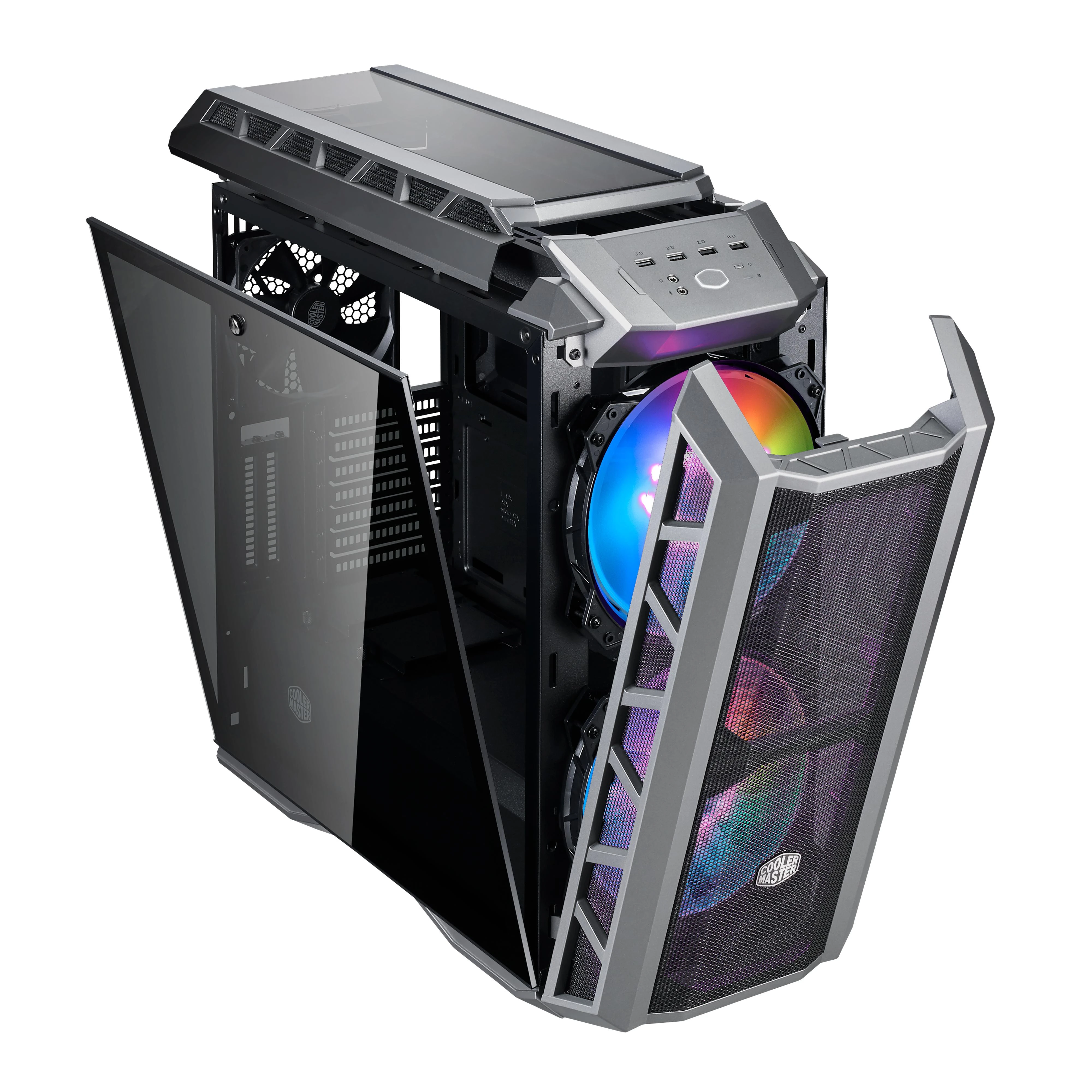 Cooler Master MasterCase H500P tinklelis ARGB „Midi Tower“ Pilka