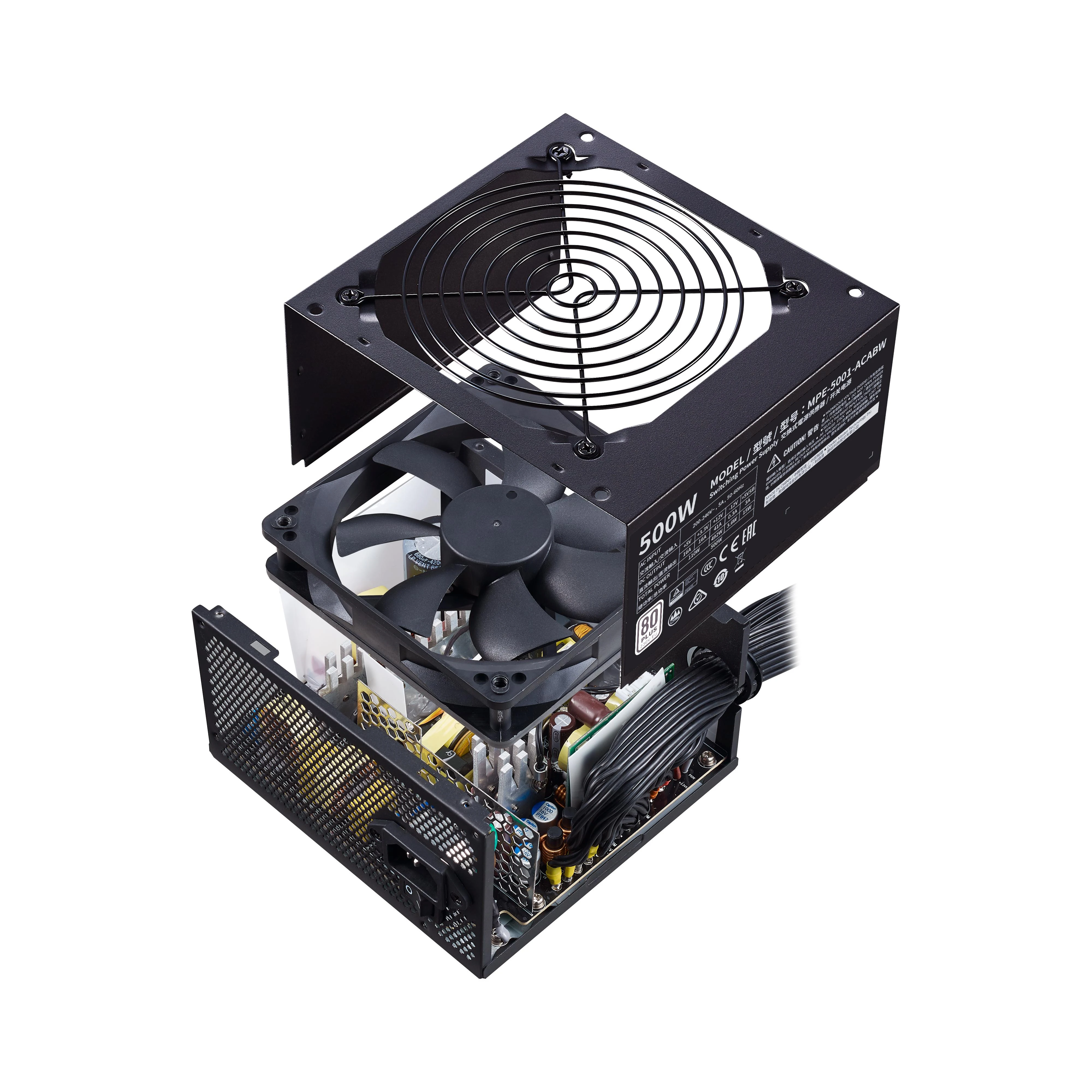 COOLER MASTER MPE-5001-ACABW-EU PSU Baltas 500W V2 80+
