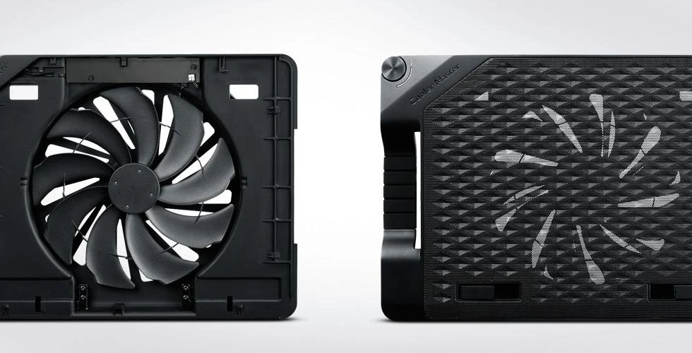 Cooler Master Notebook aušintuvas ERGOSTAND III R9-NBS-E32K-GP Juodas, 385x280x46,7-225,5 mm