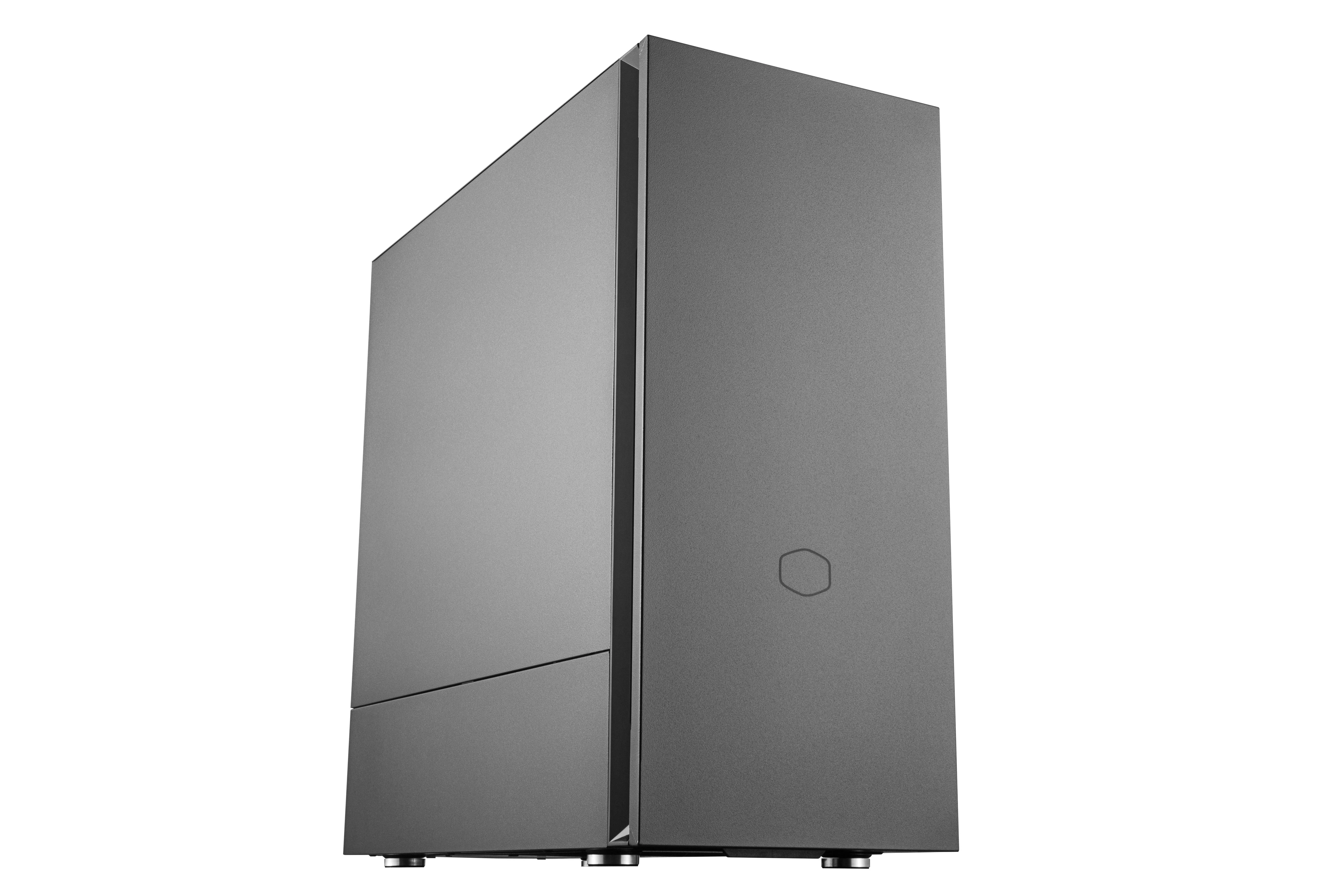 „Cooler Master“ | „Silencio S600“ su plienine šonine panele | Juodas | Mini ITX, Micro ATX, ATX