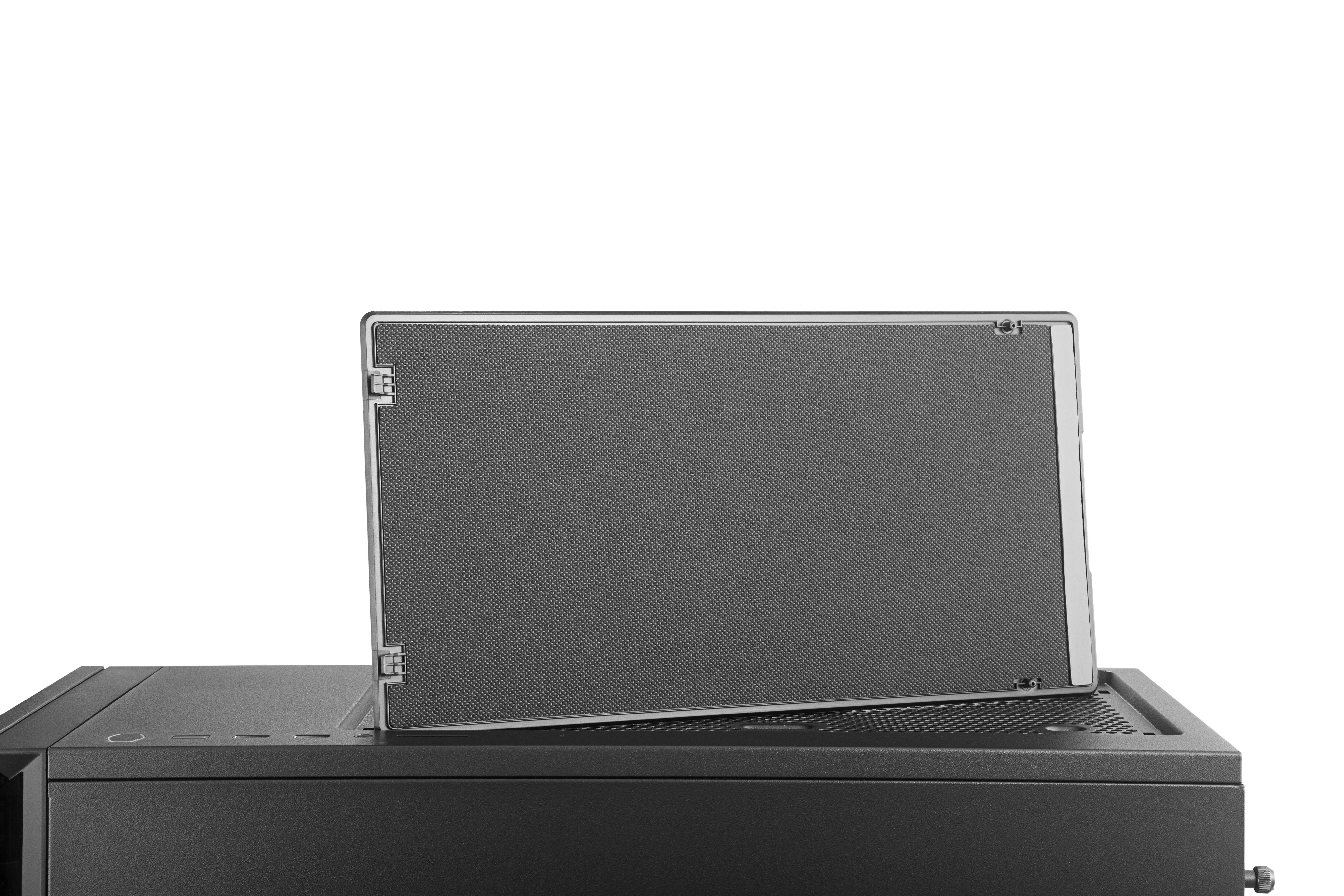 „Cooler Master“ | „Silencio S600“ su plienine šonine panele | Juodas | Mini ITX, Micro ATX, ATX