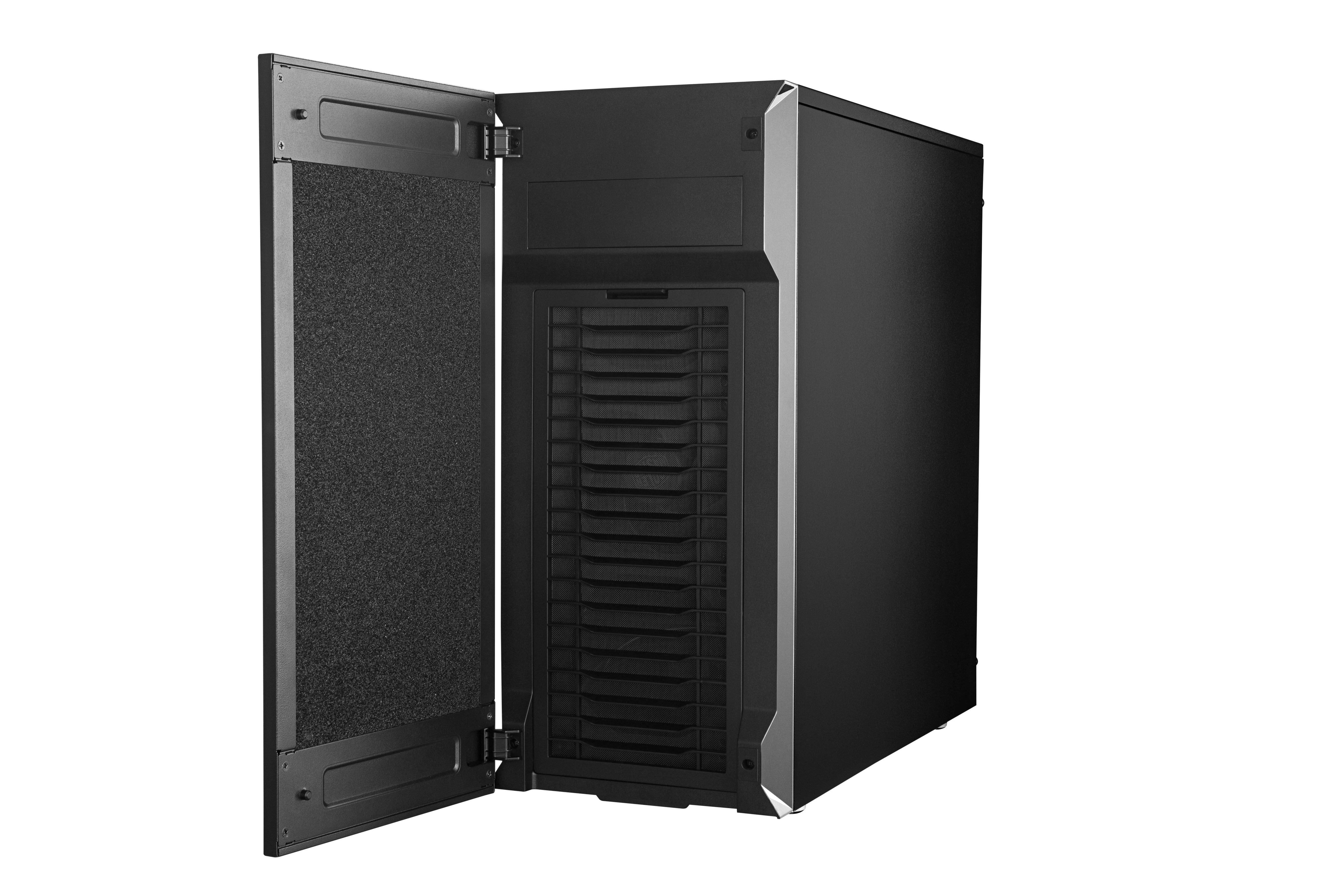 „Cooler Master“ | „Silencio S600“ su plienine šonine panele | Juodas | Mini ITX, Micro ATX, ATX