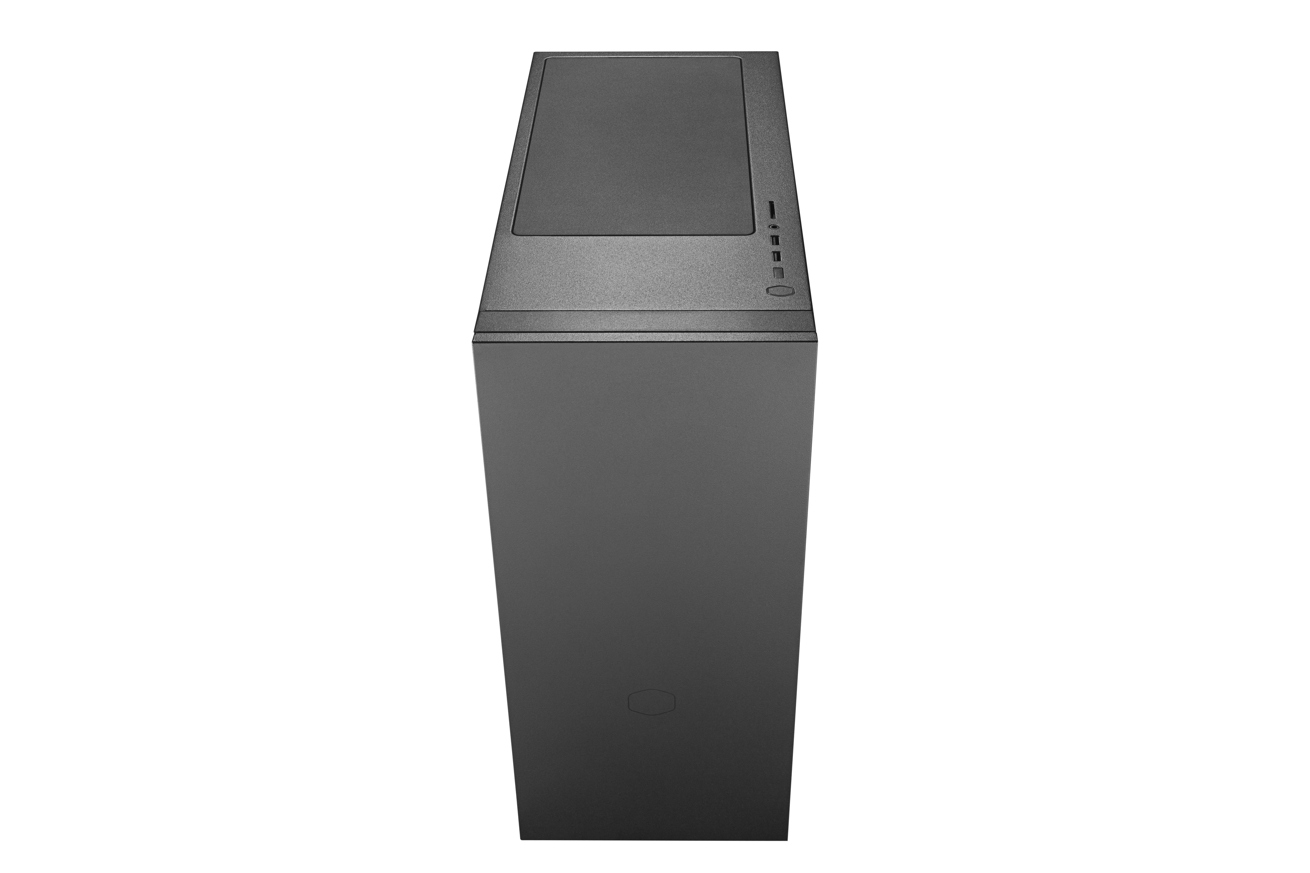 „Cooler Master“ | „Silencio S600“ su plienine šonine panele | Juodas | Mini ITX, Micro ATX, ATX
