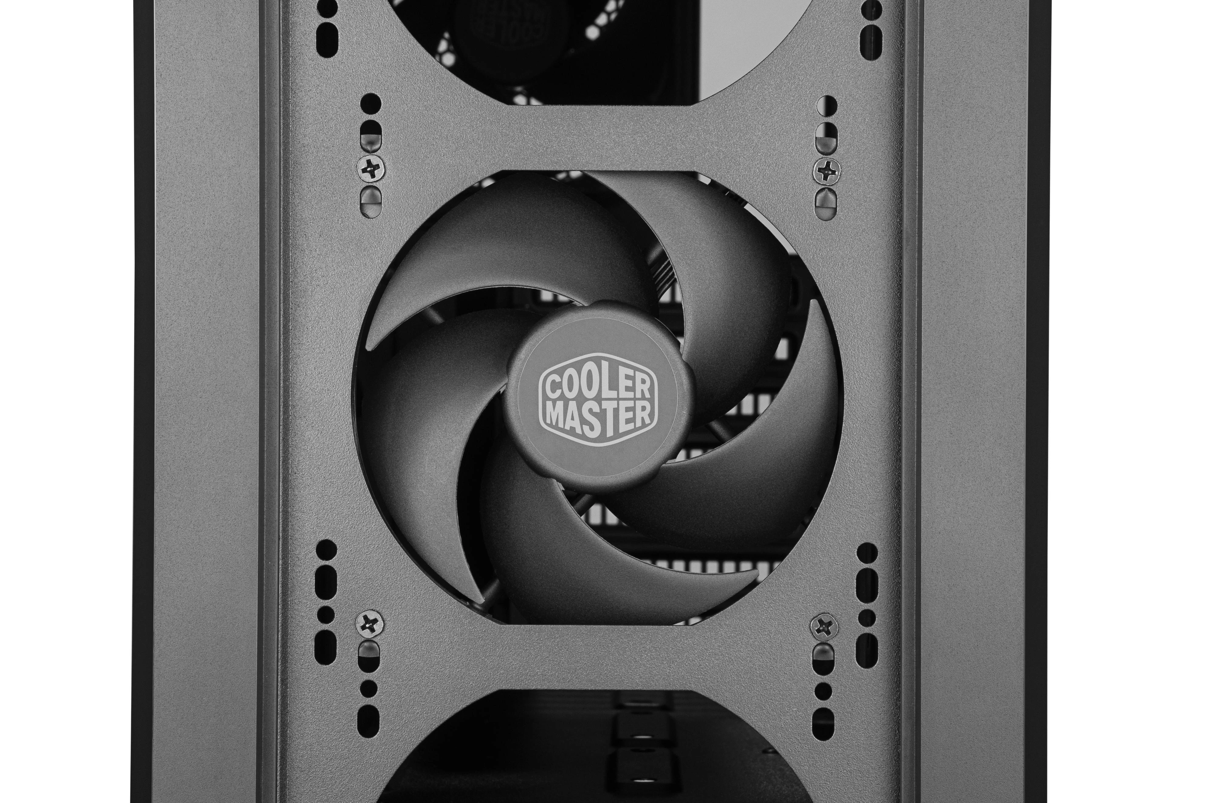 „Cooler Master“ | „Silencio S600“ su plienine šonine panele | Juodas | Mini ITX, Micro ATX, ATX
