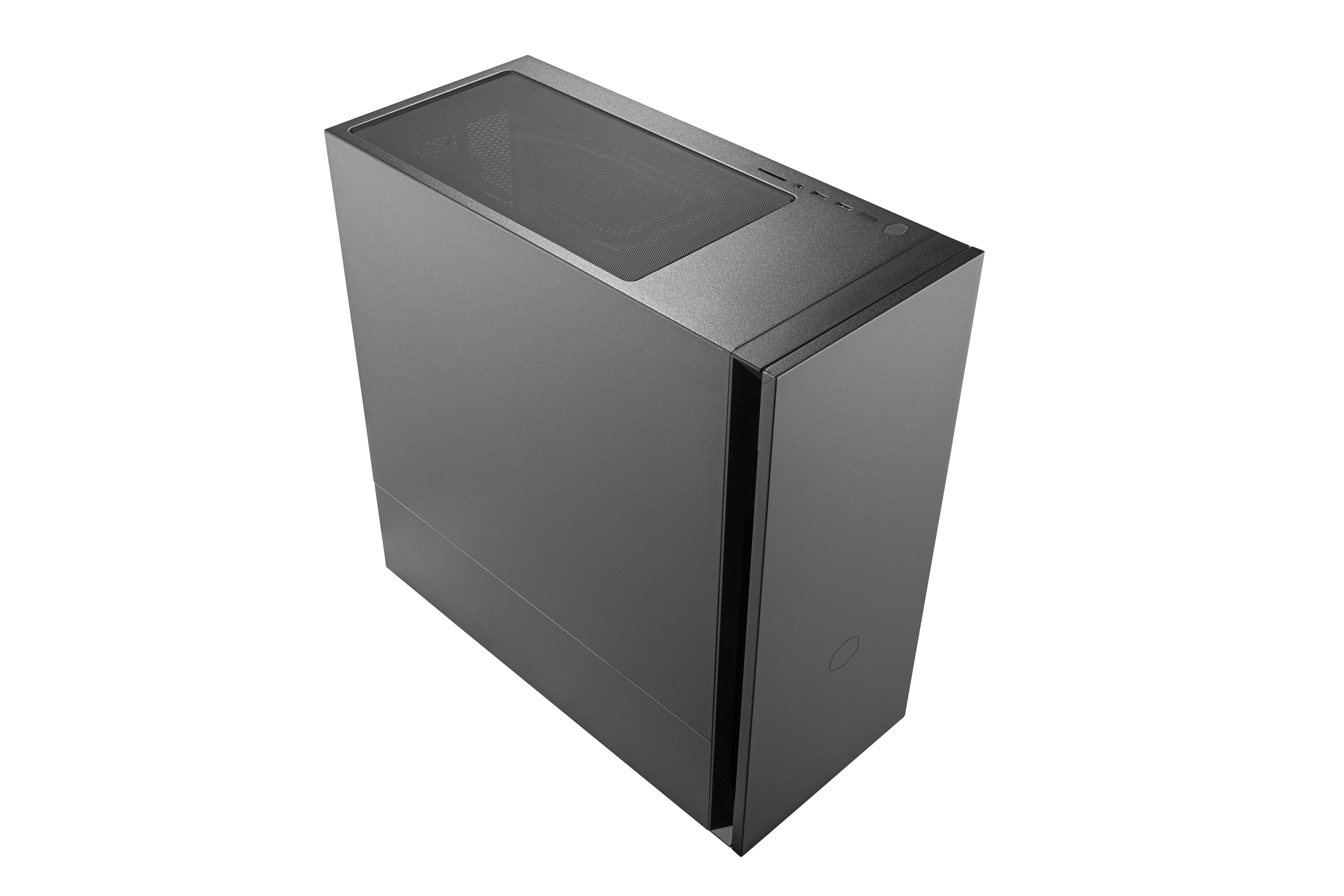 „Cooler Master“ | „Silencio S600“ su plienine šonine panele | Juodas | Mini ITX, Micro ATX, ATX
