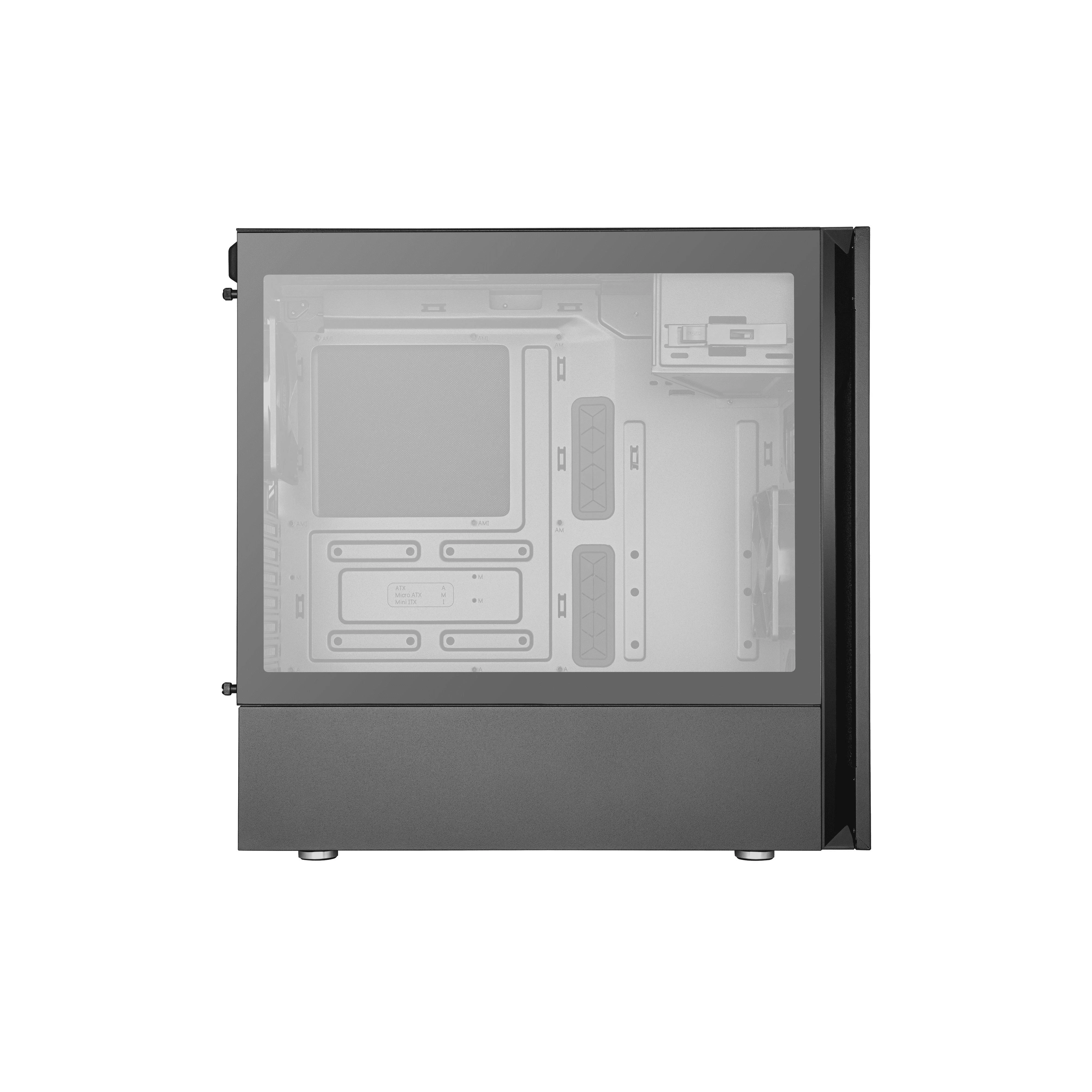 COOLER MASTER Silencio S600 su TG ATX dėklu